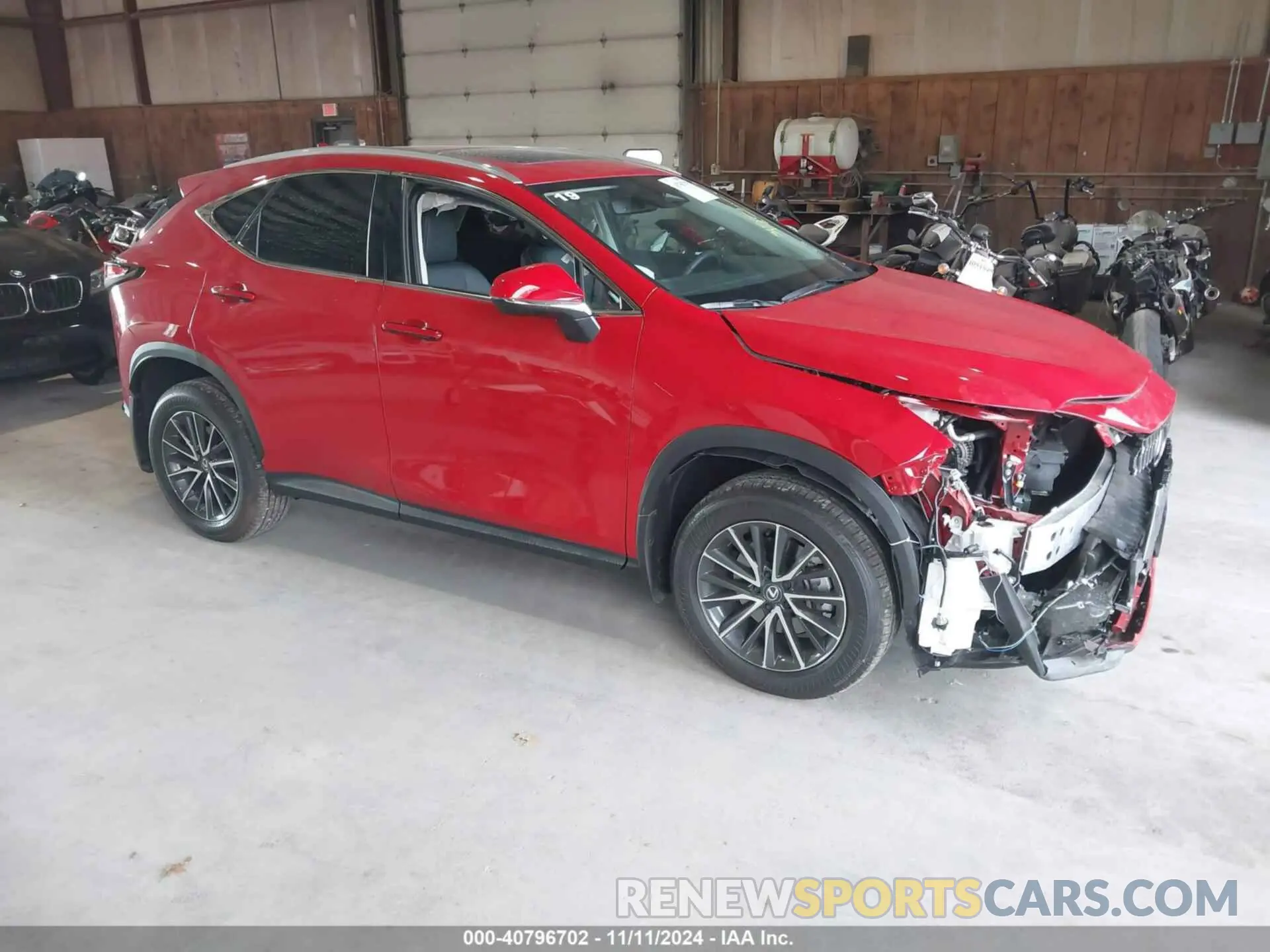 1 Photograph of a damaged car 2T2ADCEZ2SC006212 LEXUS NX 250 2025