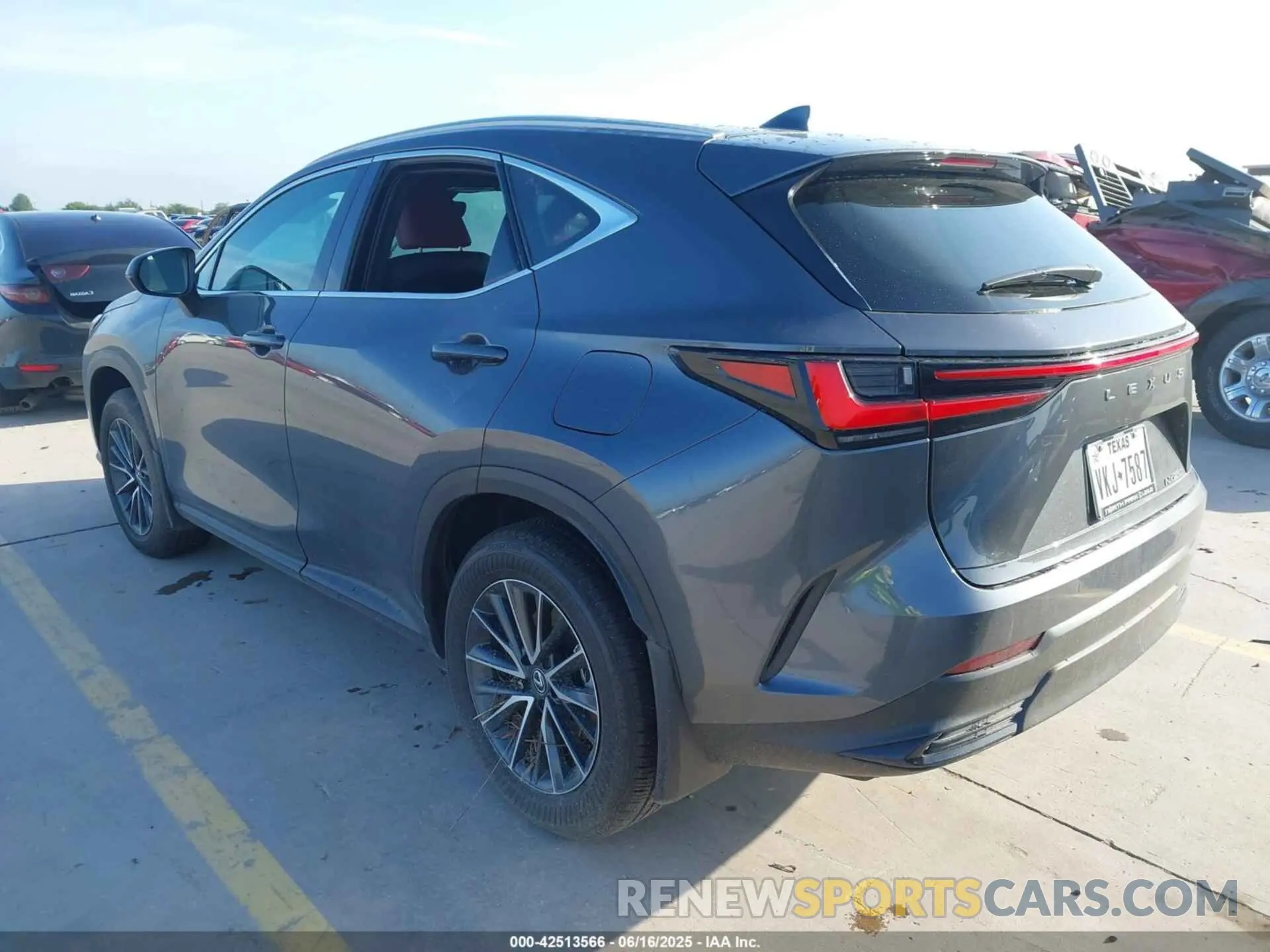 3 Photograph of a damaged car 2T2GDCAZ0SC016771 LEXUS NX 250 2025