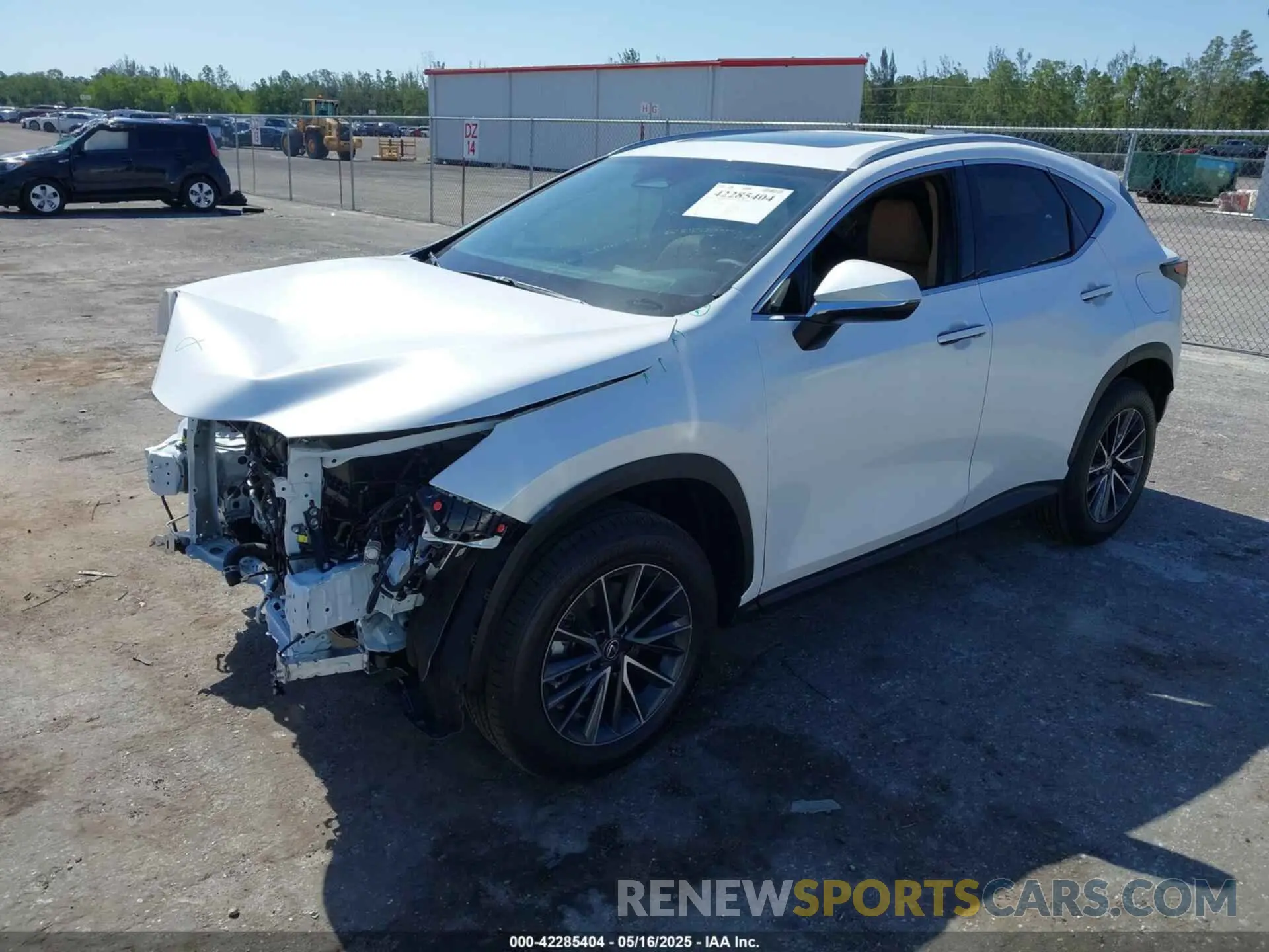2 Photograph of a damaged car 2T2GDCAZXSC028362 LEXUS NX 250 2025