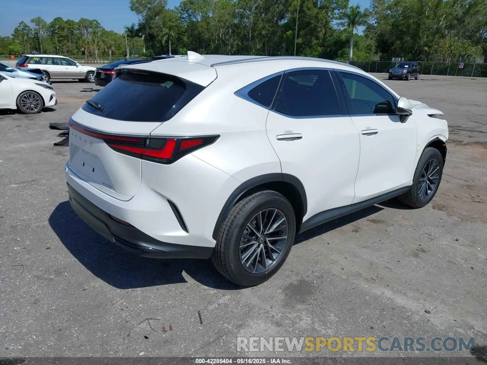 4 Photograph of a damaged car 2T2GDCAZXSC028362 LEXUS NX 250 2025