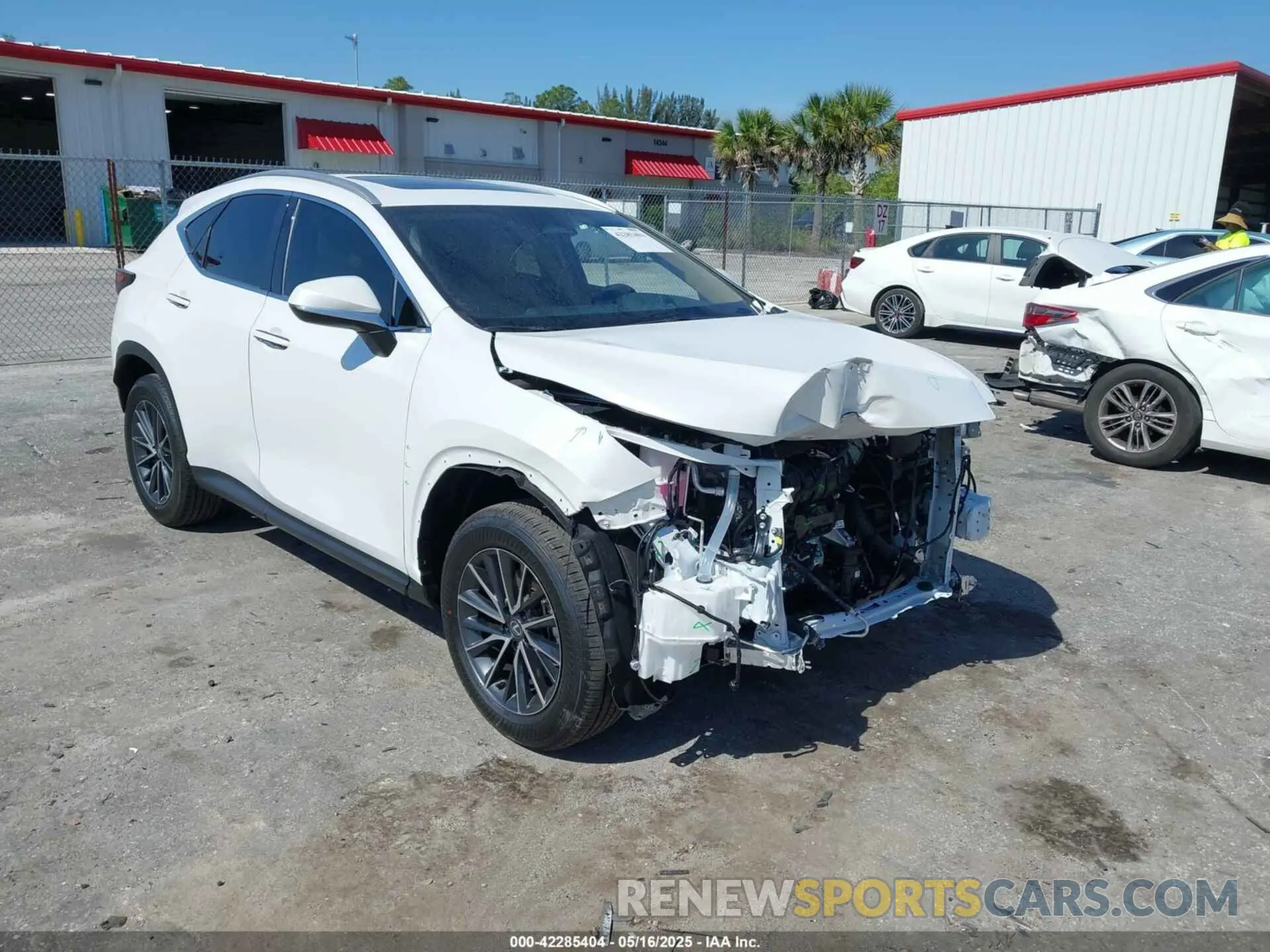 6 Photograph of a damaged car 2T2GDCAZXSC028362 LEXUS NX 250 2025