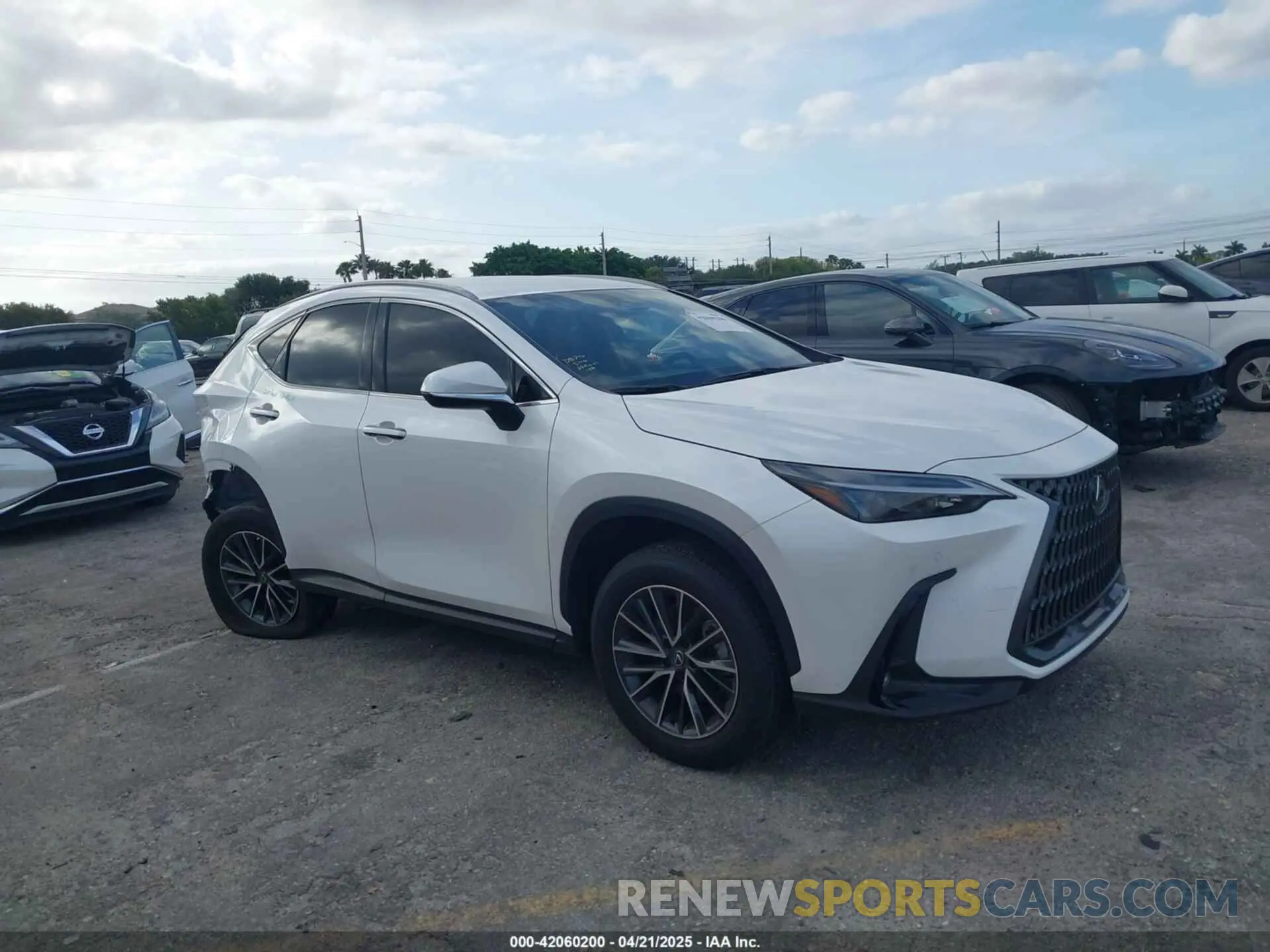 1 Photograph of a damaged car JTJADCAZ1S2022956 LEXUS NX 250 2025
