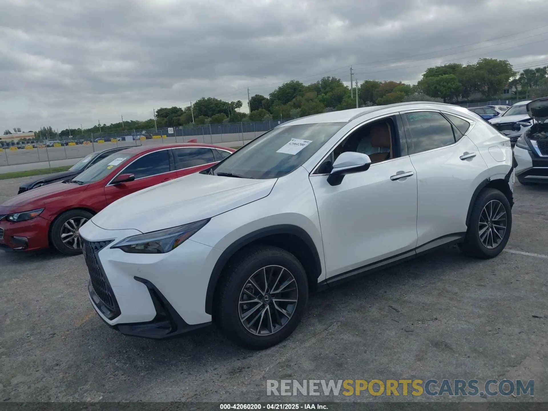 2 Photograph of a damaged car JTJADCAZ1S2022956 LEXUS NX 250 2025
