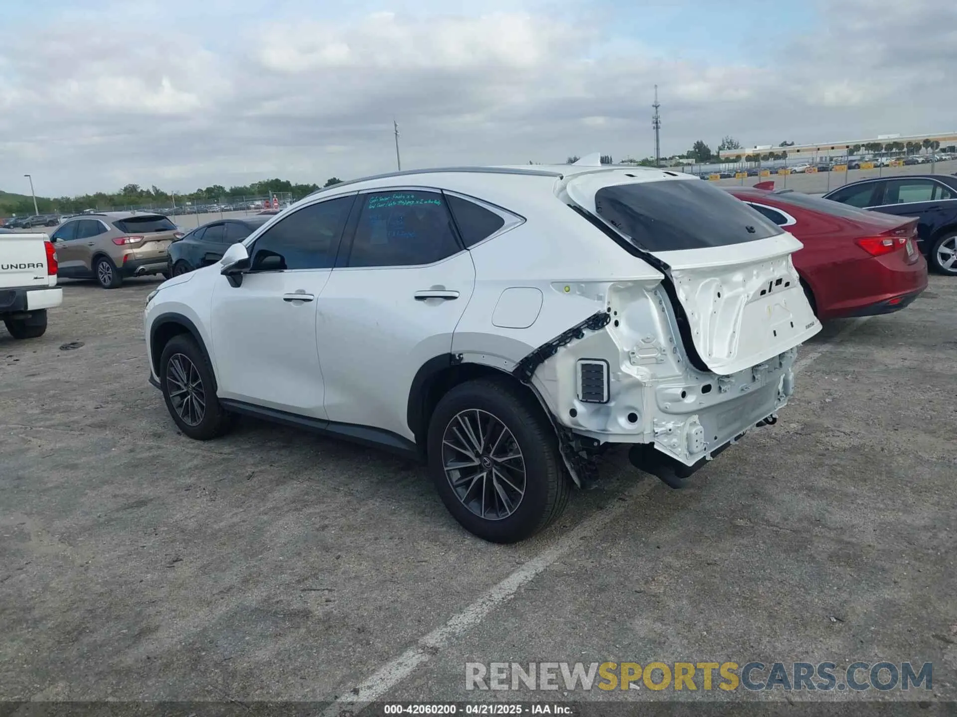 21 Photograph of a damaged car JTJADCAZ1S2022956 LEXUS NX 250 2025