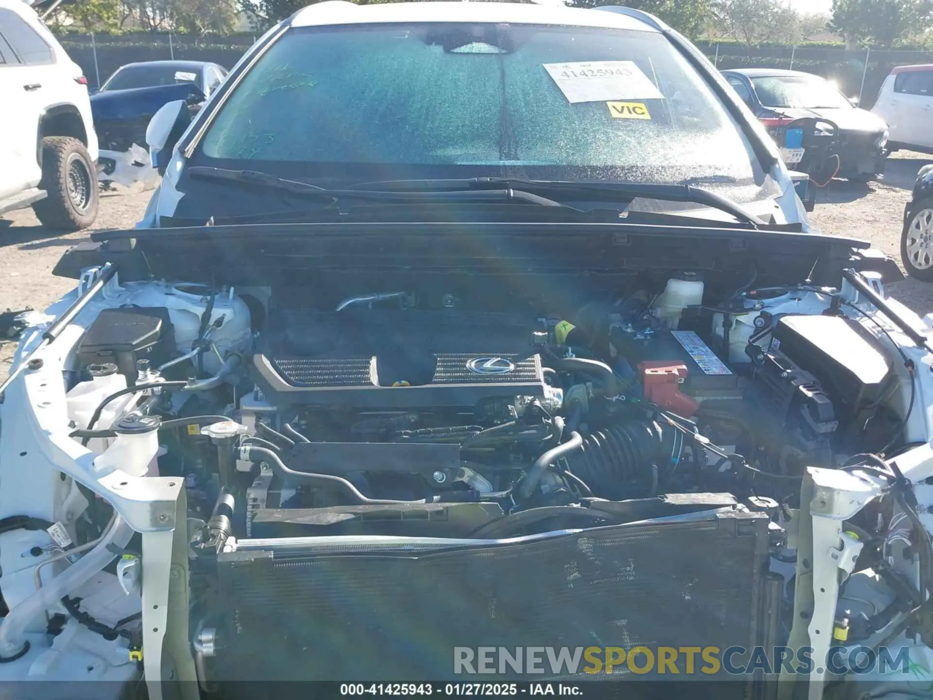 10 Photograph of a damaged car JTJADCAZXS2022146 LEXUS NX 250 2025
