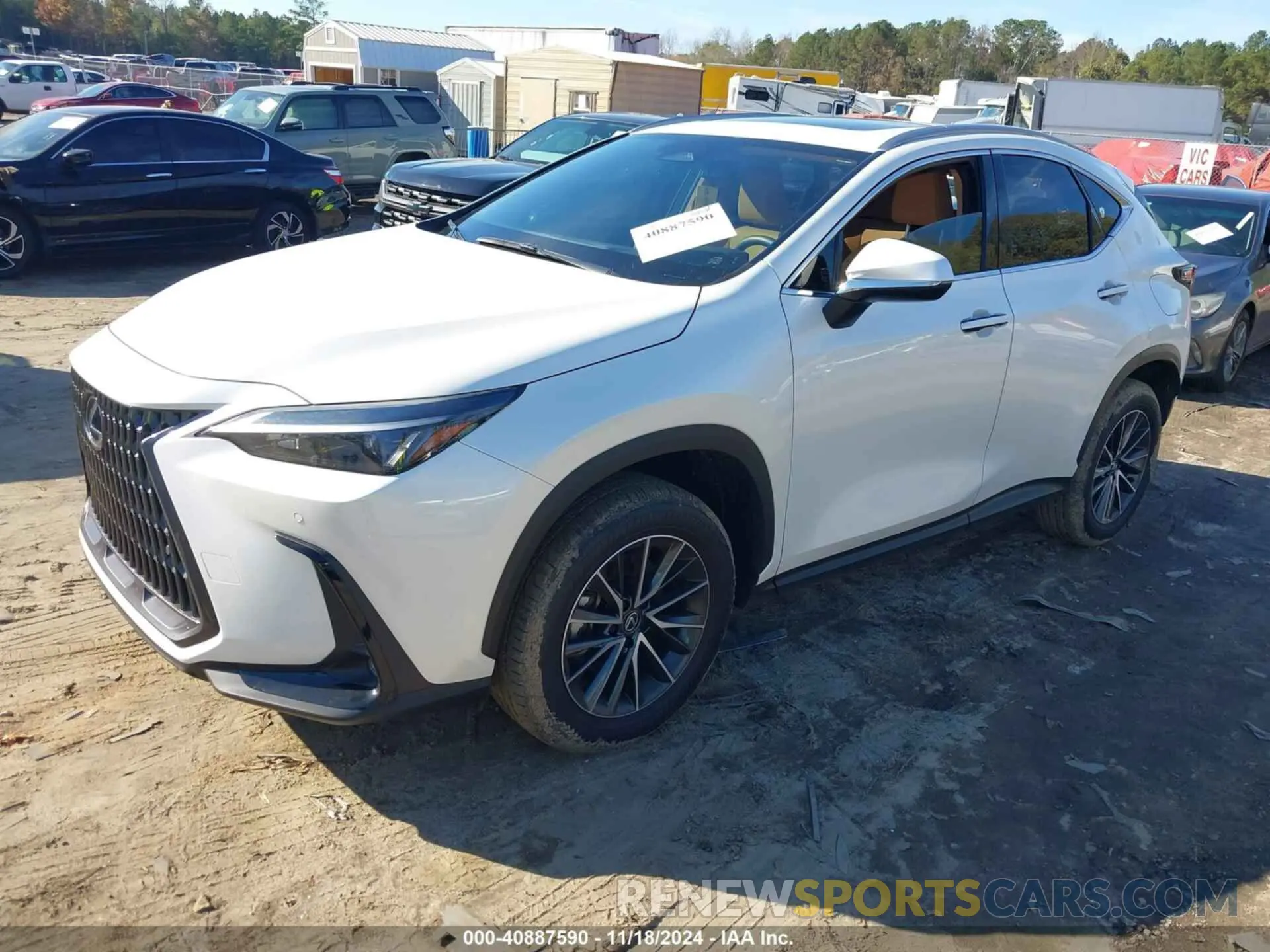 2 Photograph of a damaged car JTJGDCAZ5S2015017 LEXUS NX 250 2025