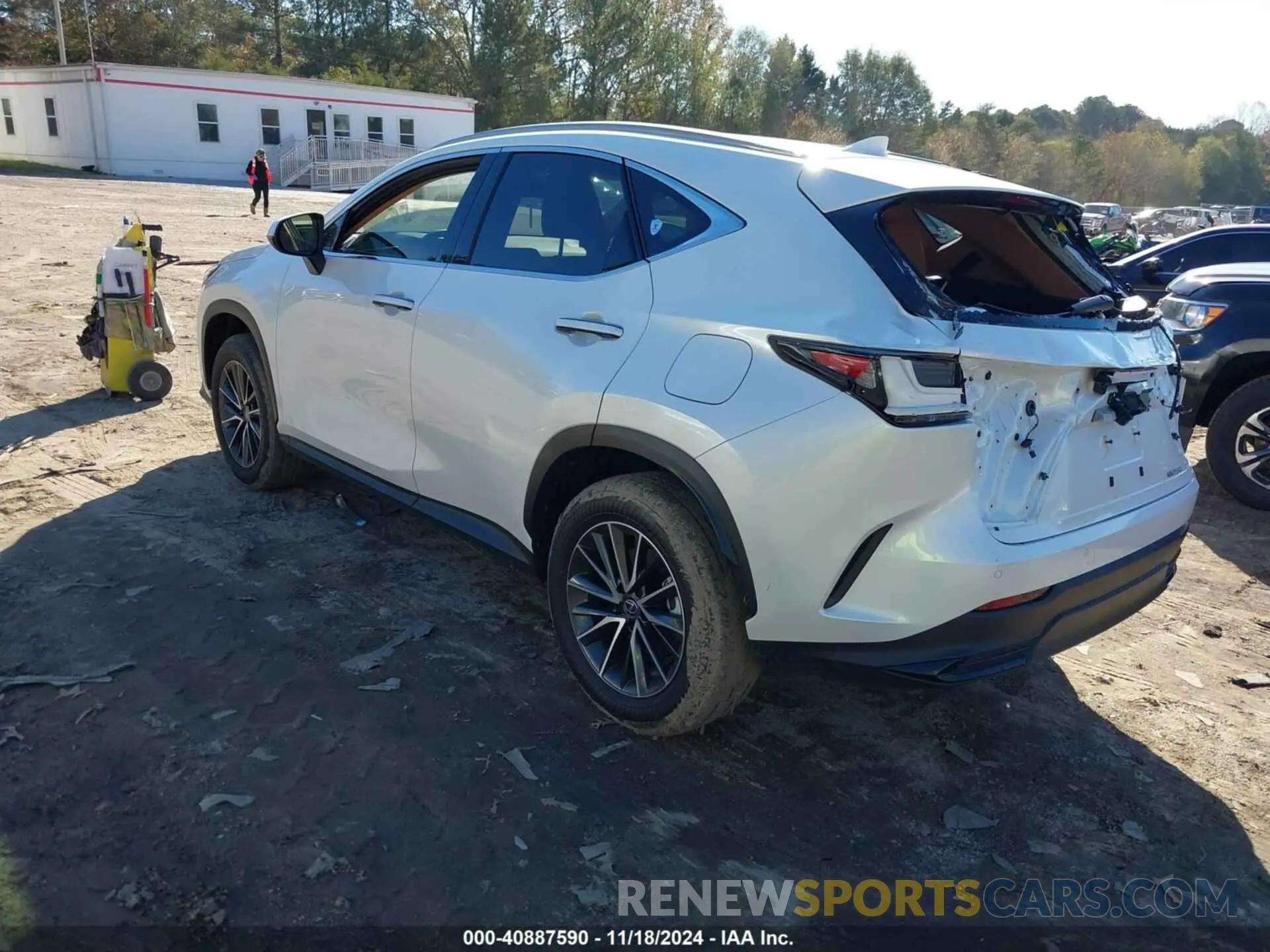 3 Photograph of a damaged car JTJGDCAZ5S2015017 LEXUS NX 250 2025
