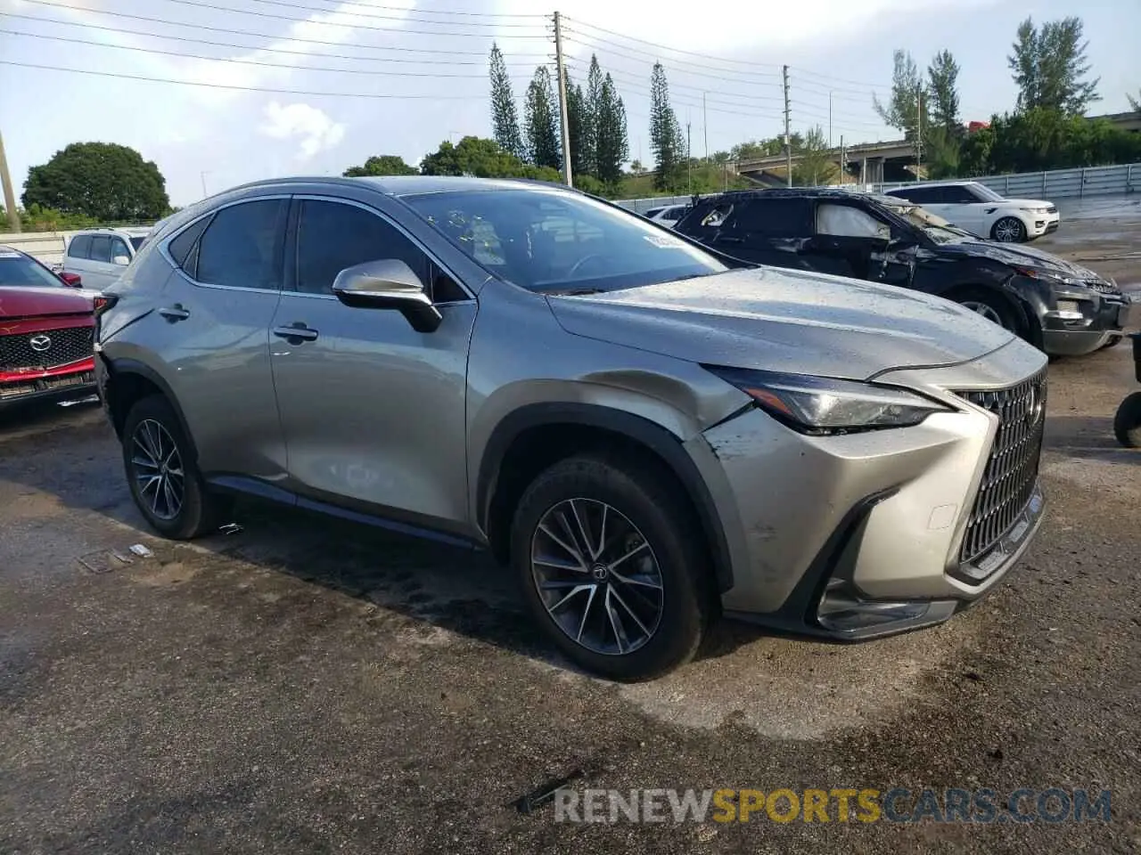 4 Фотография поврежденного автомобиля 2T2ADCAZ6RC007136 LEXUS NX 250 BAS 2024