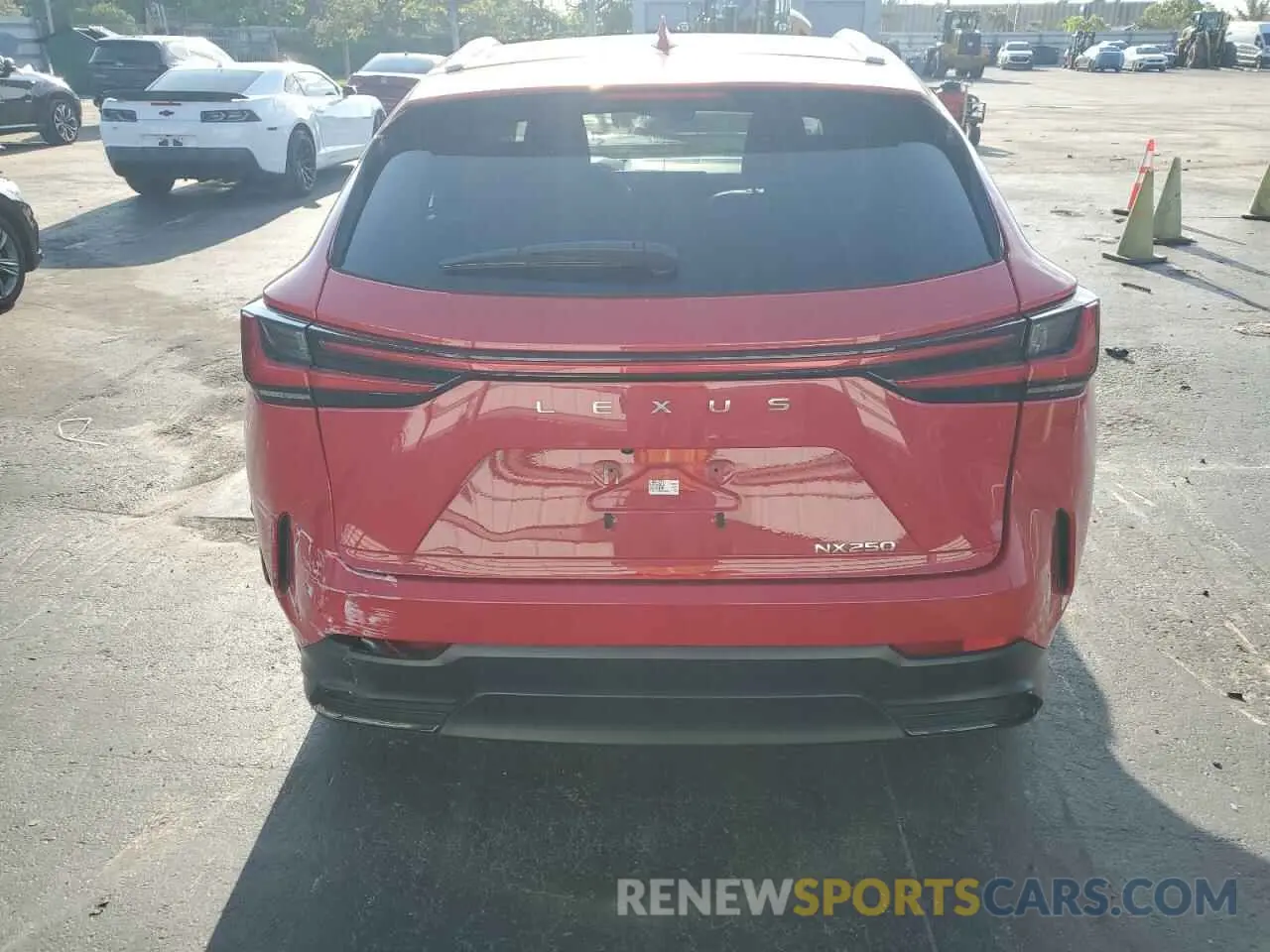 6 Фотография поврежденного автомобиля 2T2ADCAZ8RC006506 LEXUS NX 250 BAS 2024