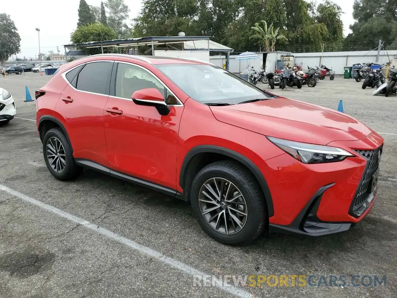 4 Photograph of a damaged car JTJADCAZ3R2009717 LEXUS NX 250 BAS 2024