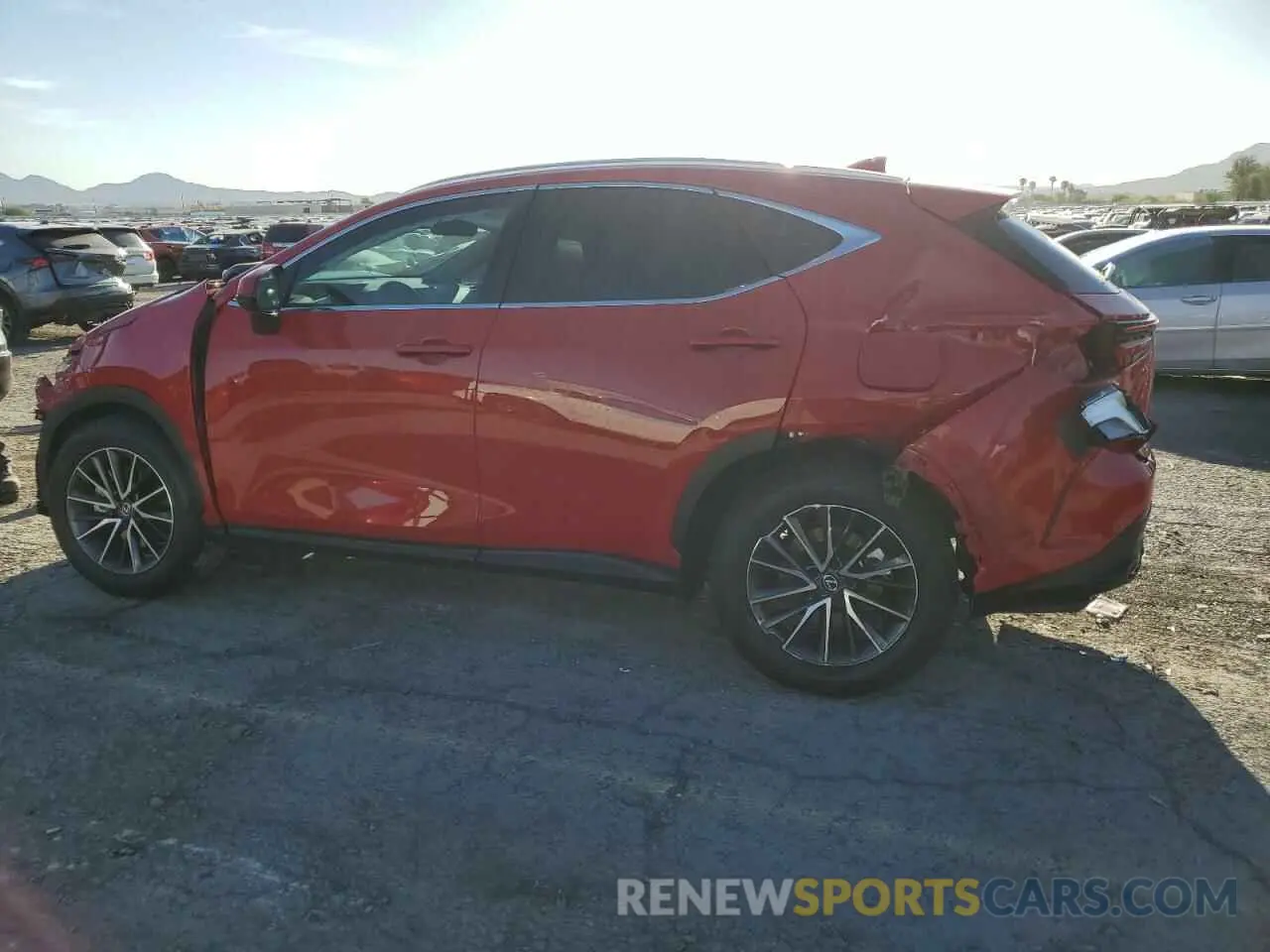 2 Photograph of a damaged car 2T2ADCAZ1SC025484 LEXUS NX 250 BAS 2025