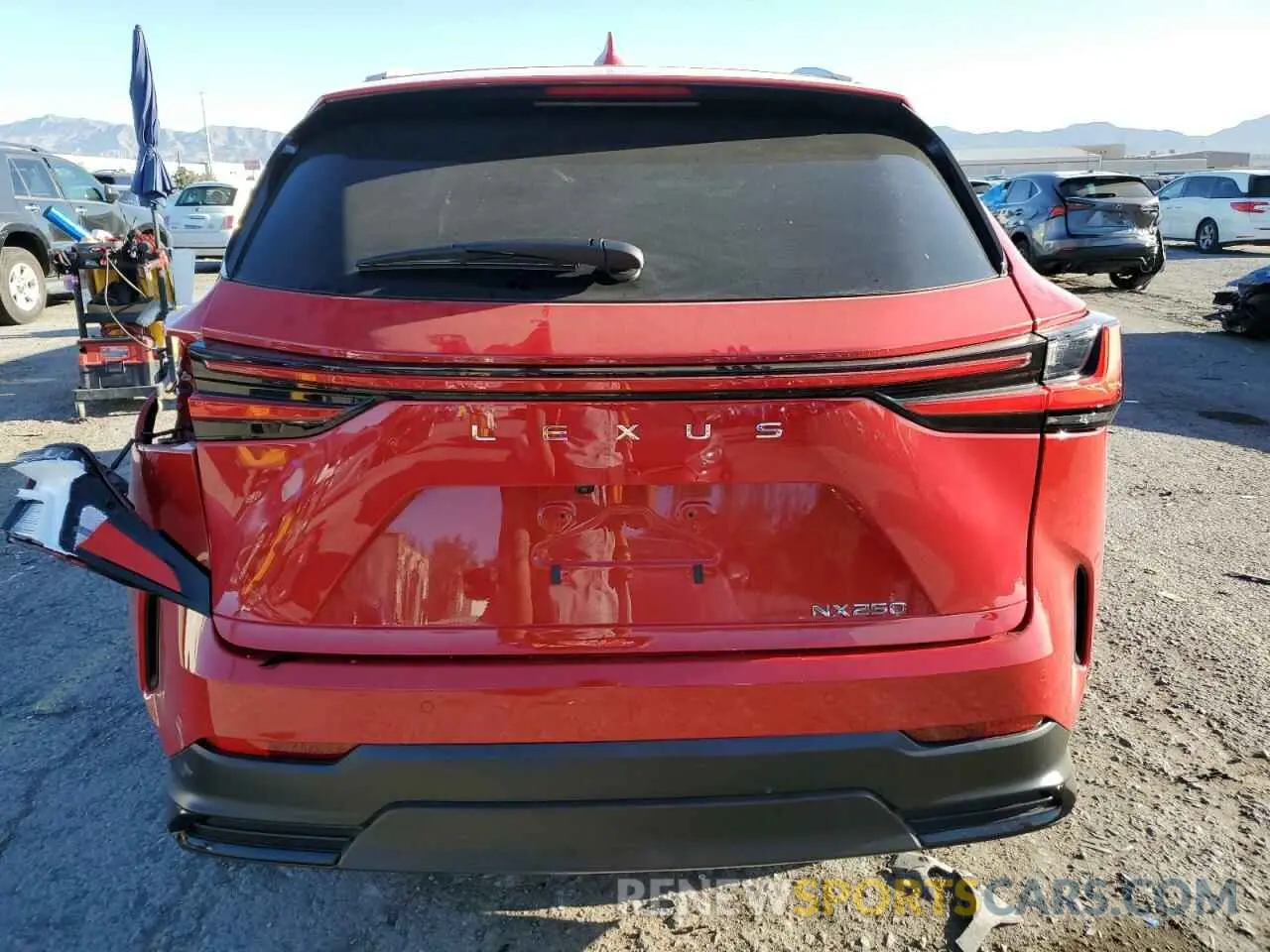 6 Photograph of a damaged car 2T2ADCAZ1SC025484 LEXUS NX 250 BAS 2025