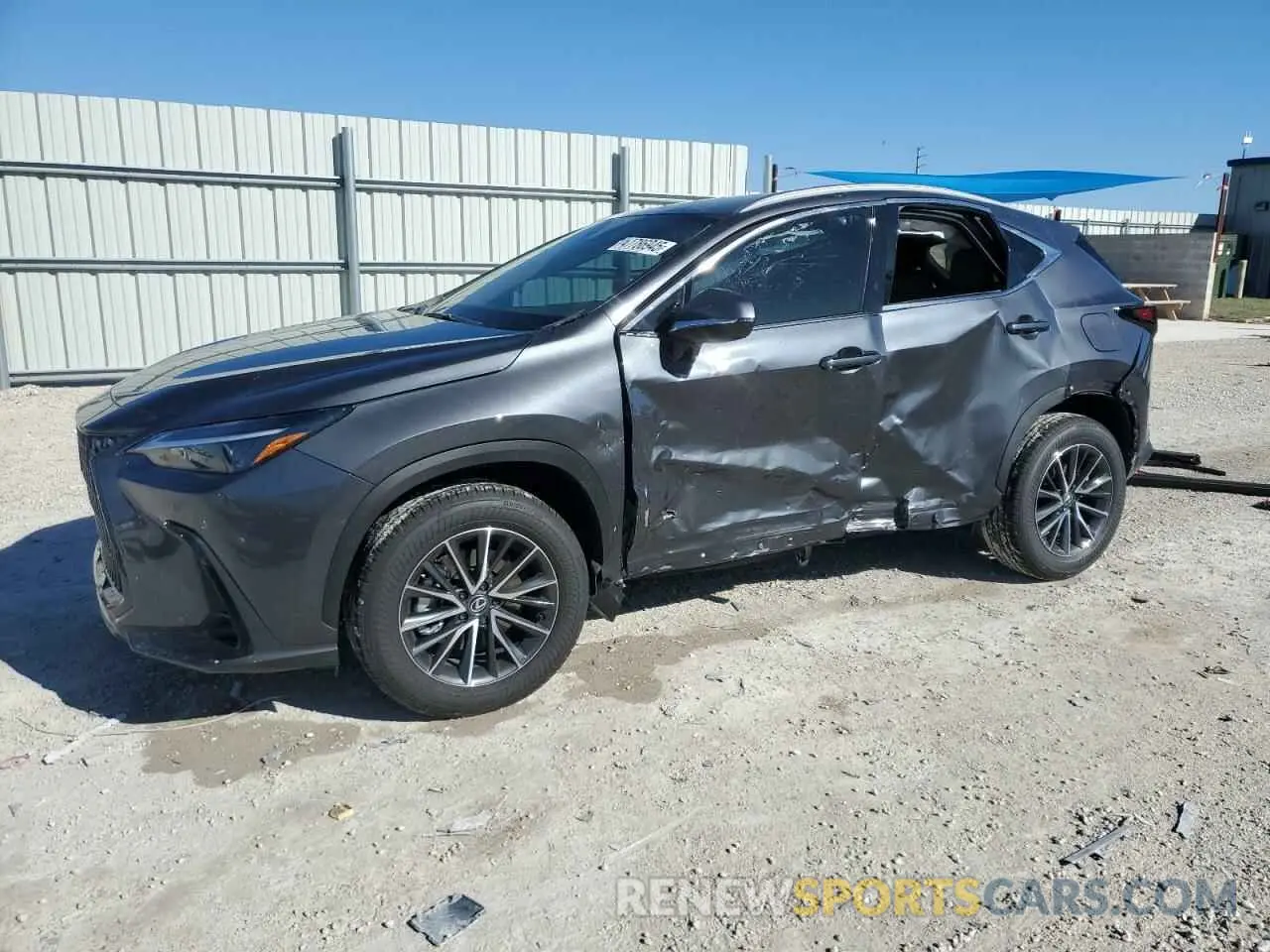 1 Photograph of a damaged car 2T2ADCAZ7SC023643 LEXUS NX 250 BAS 2025