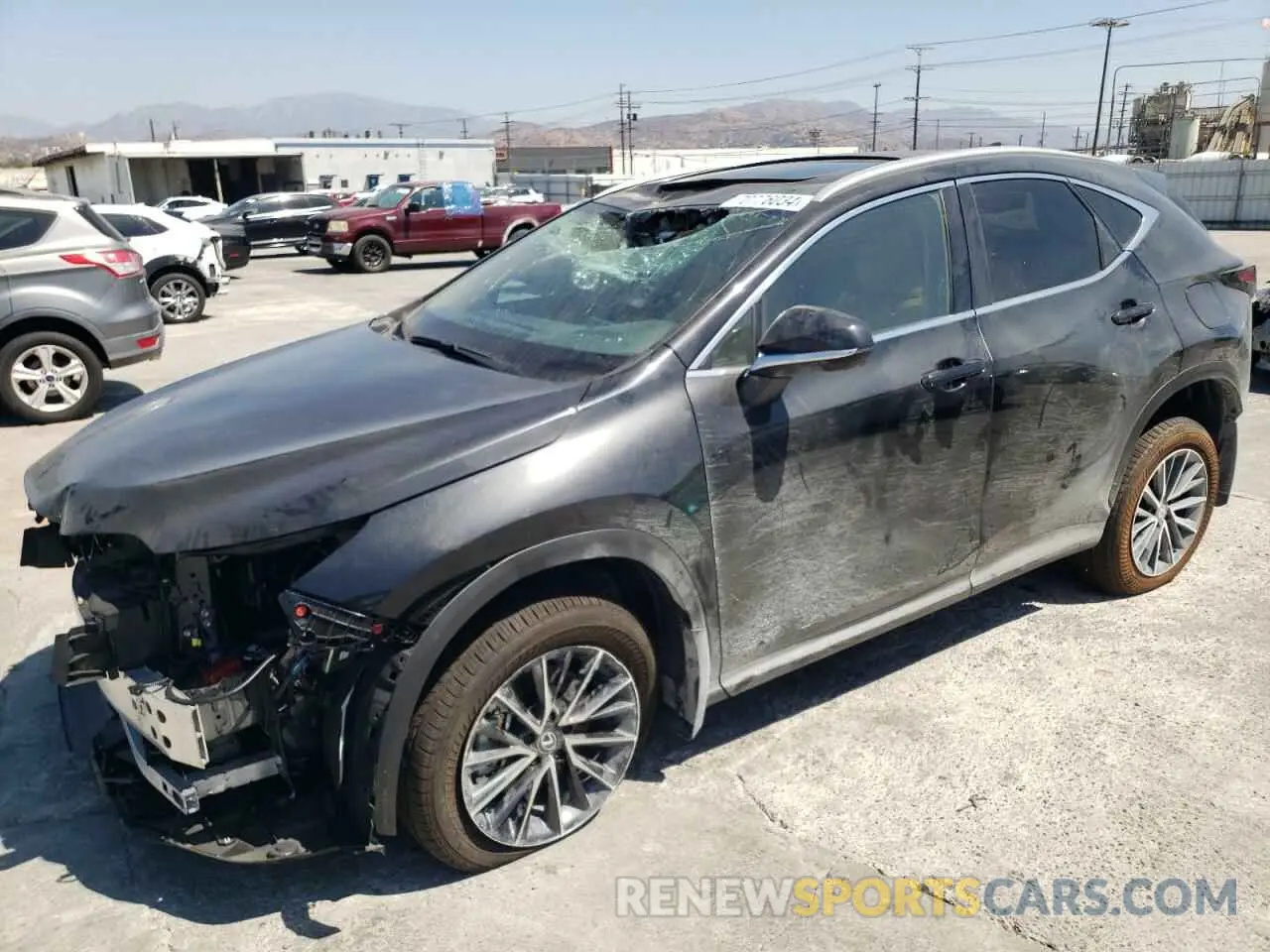 1 Photograph of a damaged car 2T2ADCAZ8SC019729 LEXUS NX 250 BAS 2025