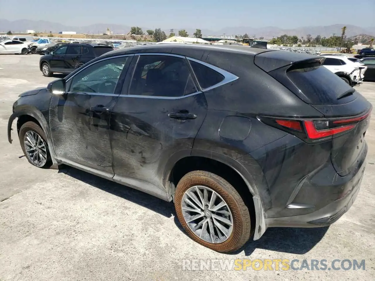 2 Photograph of a damaged car 2T2ADCAZ8SC019729 LEXUS NX 250 BAS 2025