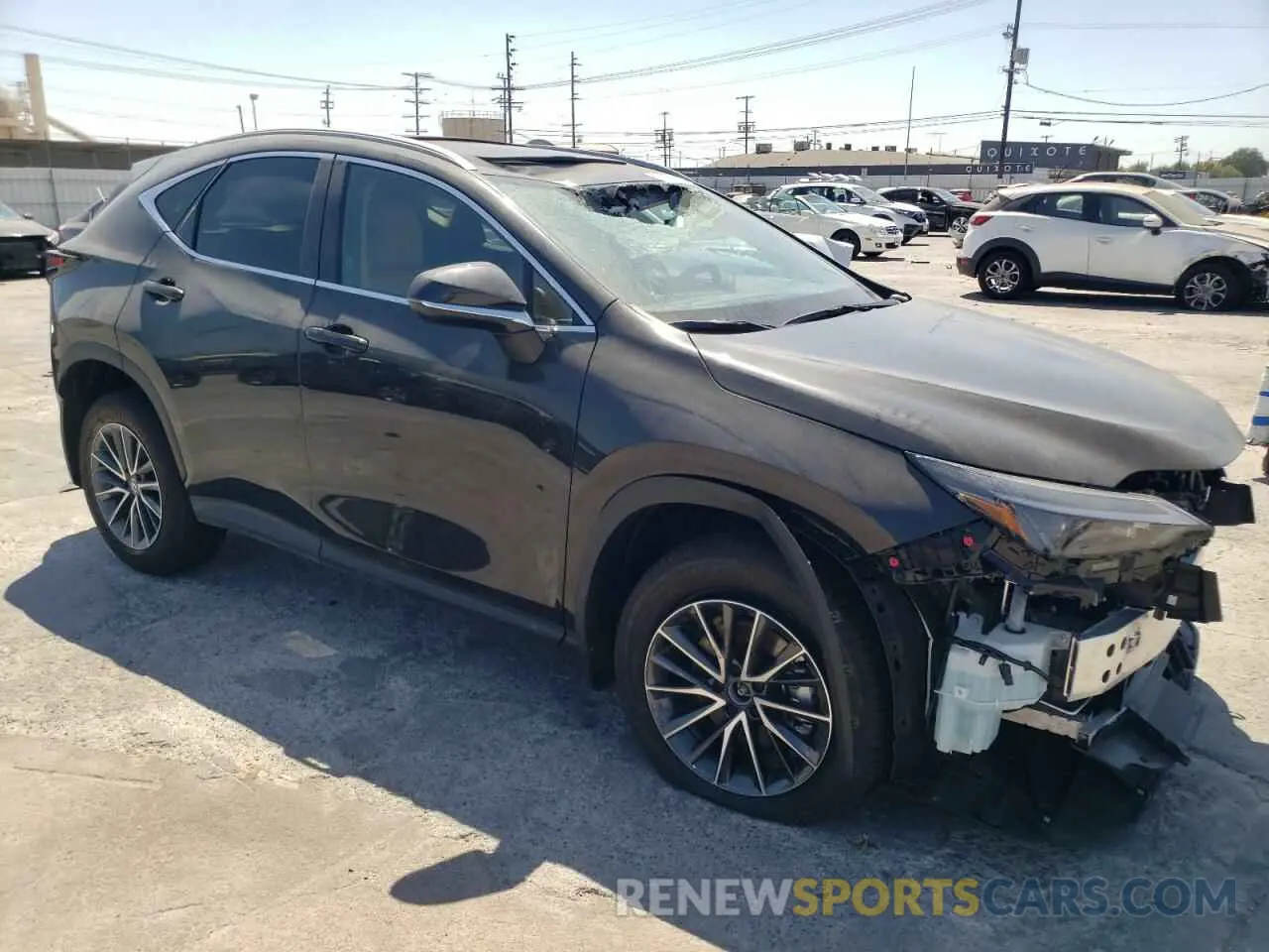 4 Photograph of a damaged car 2T2ADCAZ8SC019729 LEXUS NX 250 BAS 2025