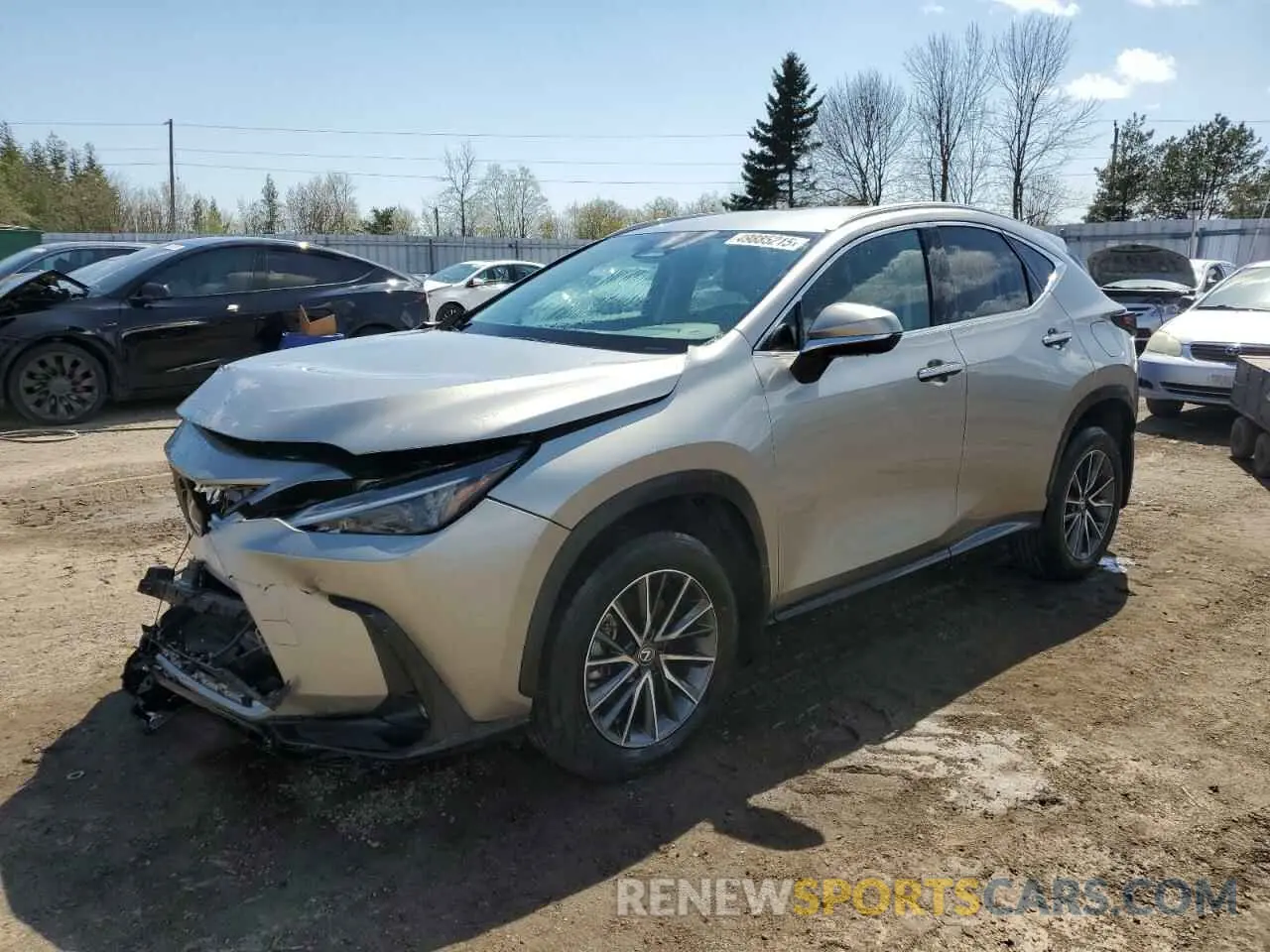 1 Photograph of a damaged car 2T2ADCEZ0SC006175 LEXUS NX 250 BAS 2025