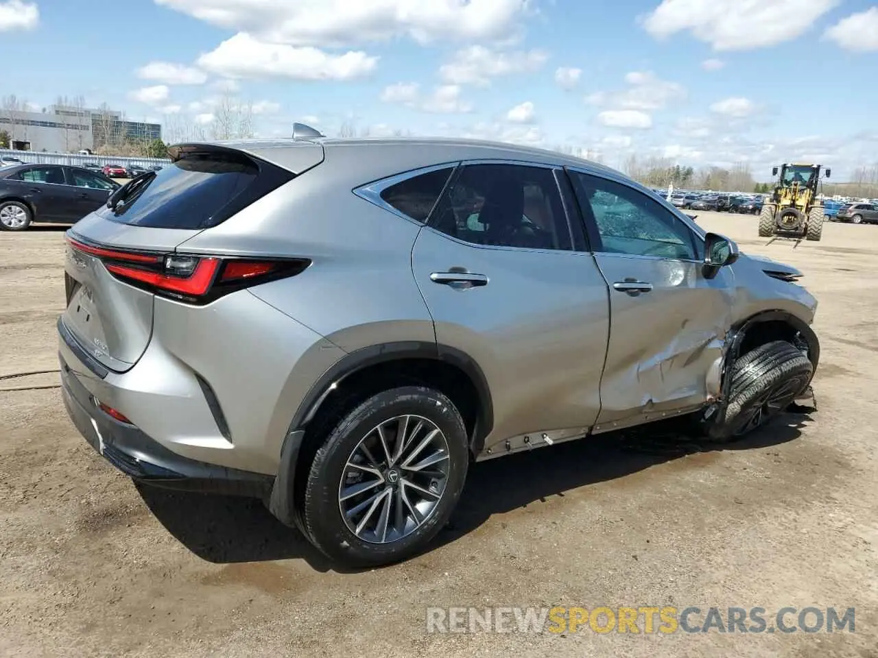 3 Photograph of a damaged car 2T2ADCEZ0SC006175 LEXUS NX 250 BAS 2025