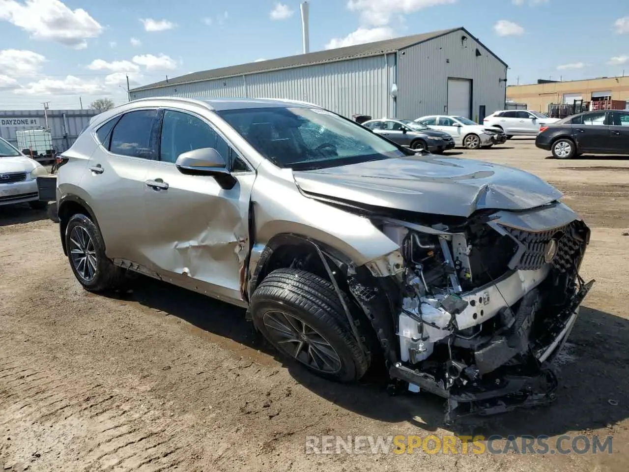4 Photograph of a damaged car 2T2ADCEZ0SC006175 LEXUS NX 250 BAS 2025