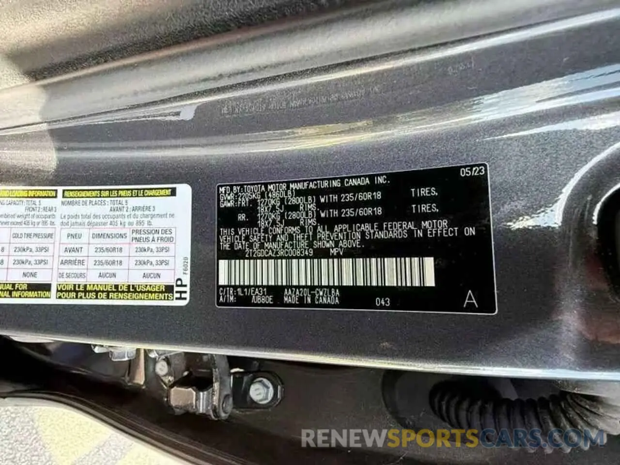 10 Фотография поврежденного автомобиля 2T2GDCAZ3RC008349 LEXUS NX 250 PRE 2024