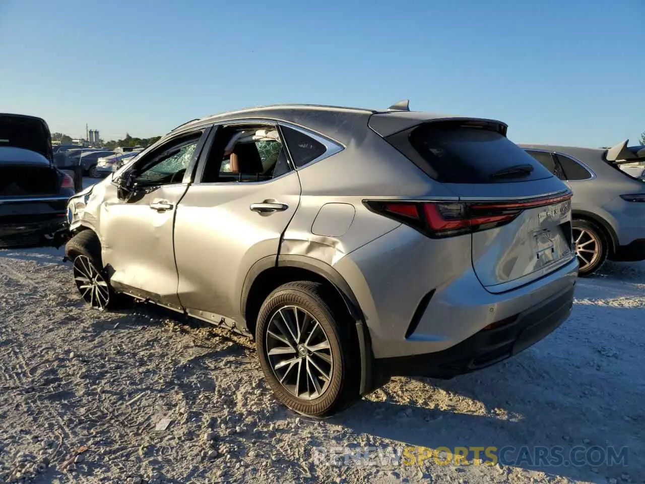 2 Photograph of a damaged car 2T2GDCAZ6RC009155 LEXUS NX 250 PRE 2024