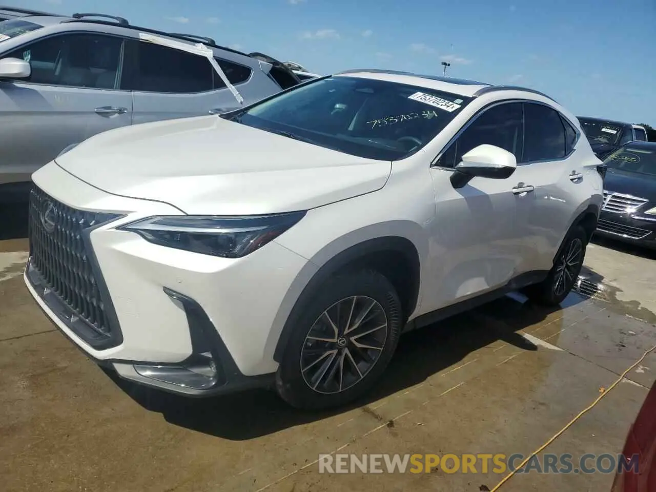 1 Photograph of a damaged car 2T2GDCAZ7RC007723 LEXUS NX 250 PRE 2024