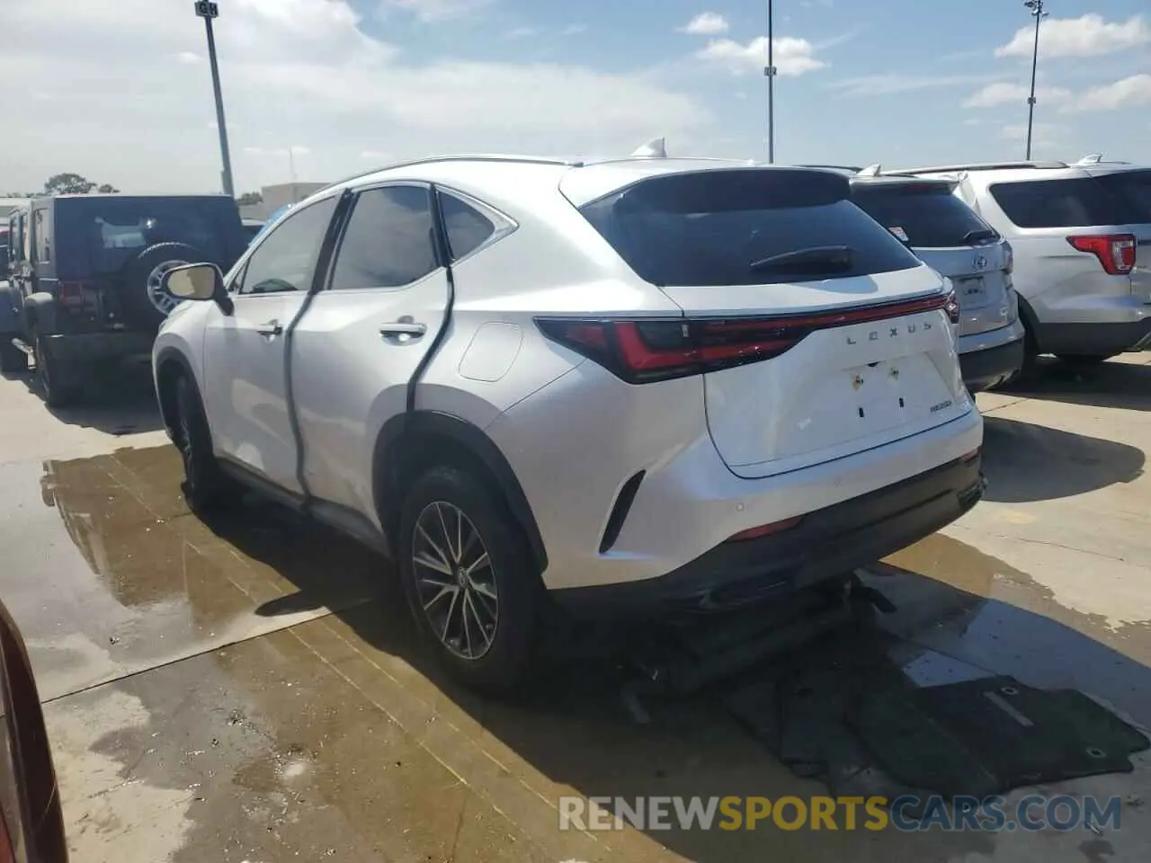 2 Photograph of a damaged car 2T2GDCAZ7RC007723 LEXUS NX 250 PRE 2024