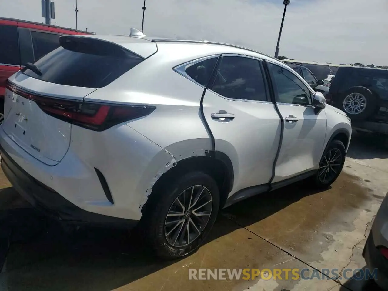 3 Photograph of a damaged car 2T2GDCAZ7RC007723 LEXUS NX 250 PRE 2024