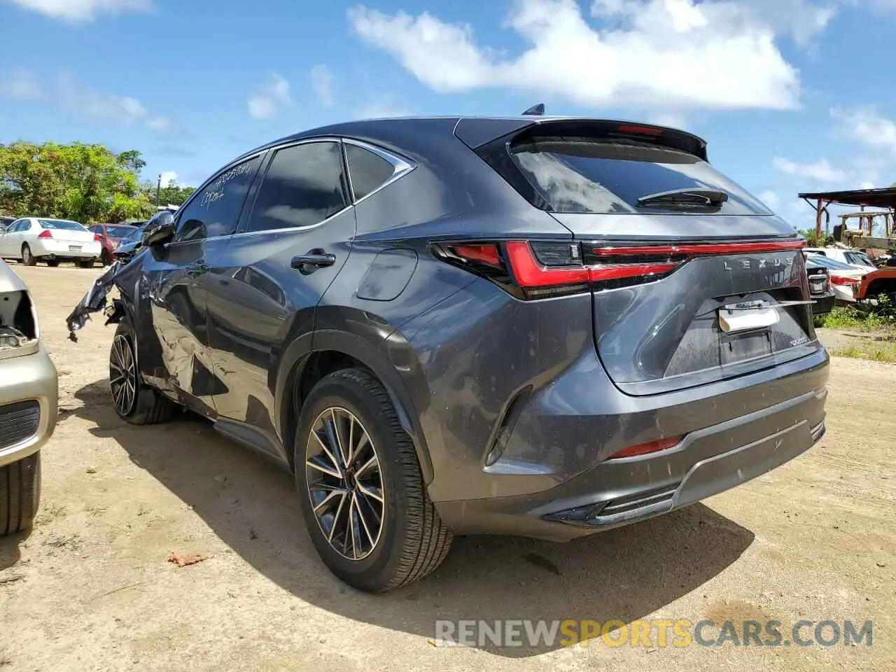 2 Photograph of a damaged car JTJGDCAZ8R2010534 LEXUS NX 250 PRE 2024