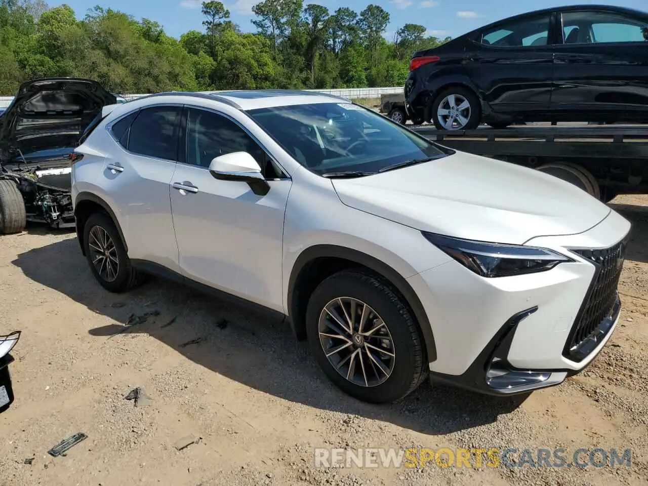 4 Photograph of a damaged car 2T2GDCAZ6SC016841 LEXUS NX 250 PRE 2025