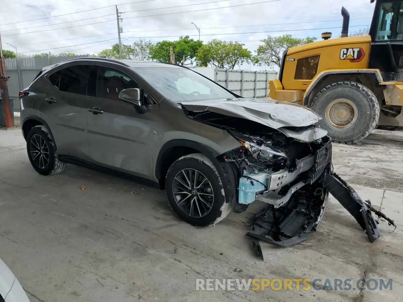 4 Photograph of a damaged car 2T2GDCAZ8SC016131 LEXUS NX 250 PRE 2025