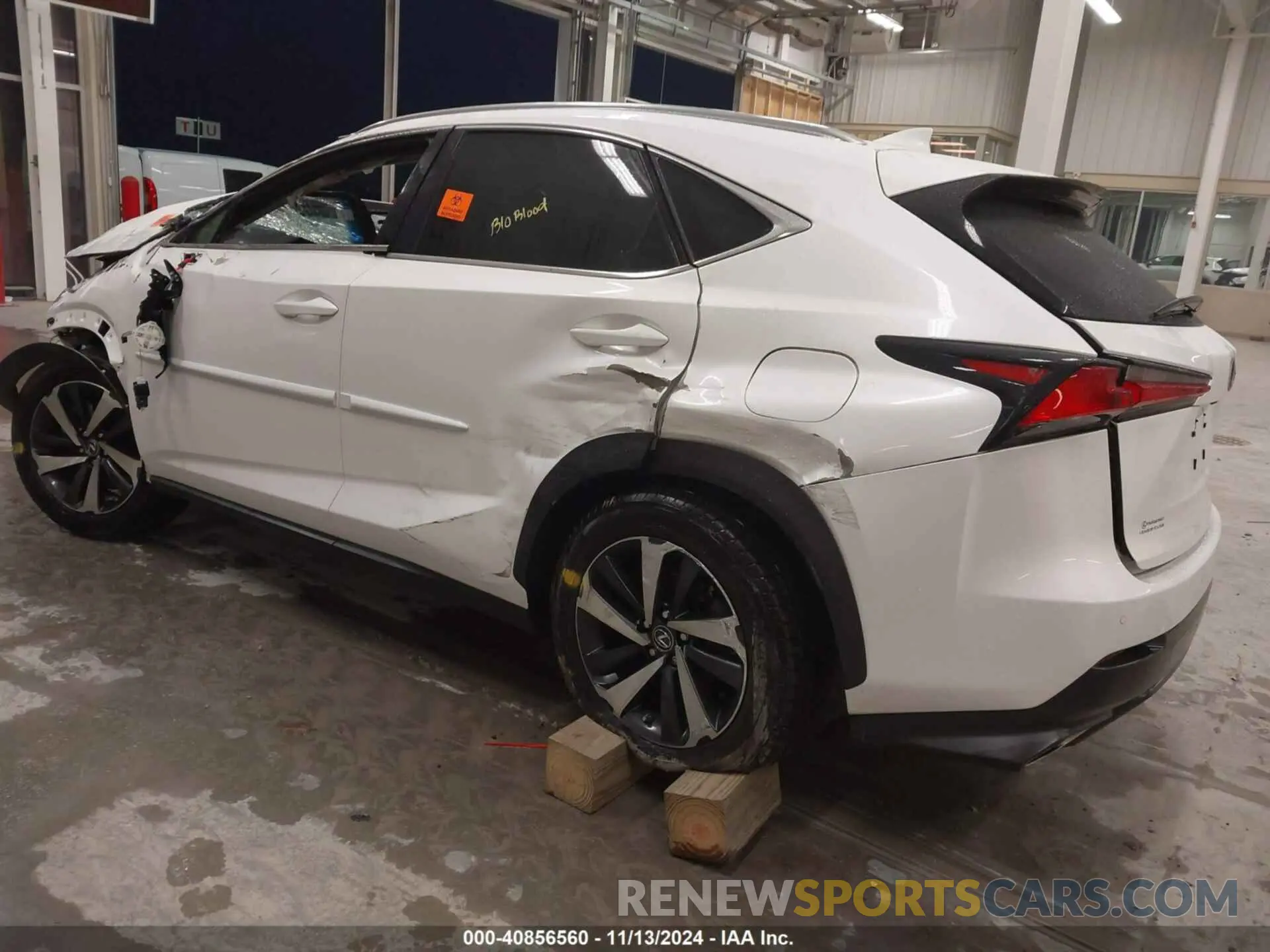 3 Photograph of a damaged car JTJBARBZ0K2180378 LEXUS NX 300 2019