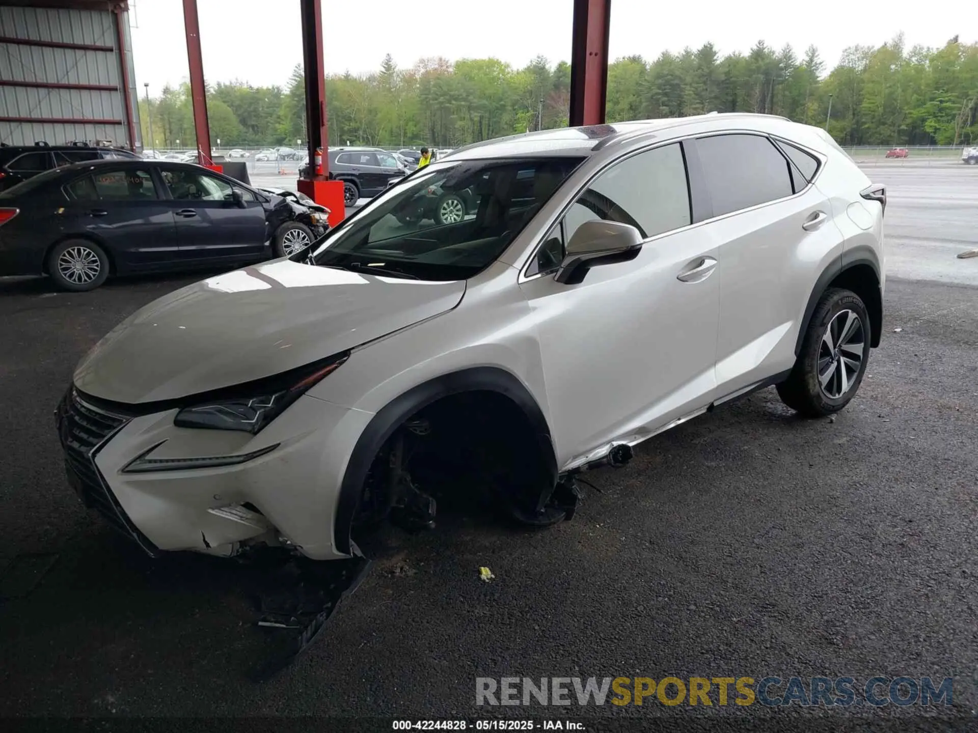 2 Photograph of a damaged car JTJBARBZ2K2183055 LEXUS NX 300 2019