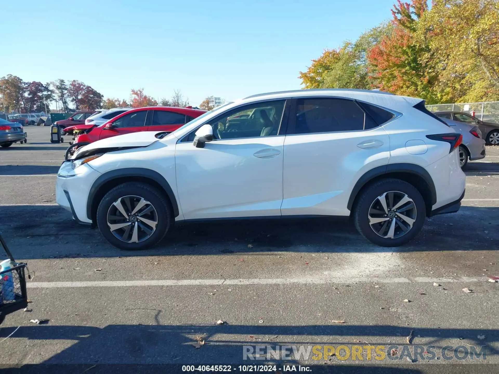14 Фотография поврежденного автомобиля JTJBARBZ5K2194227 LEXUS NX 300 2019
