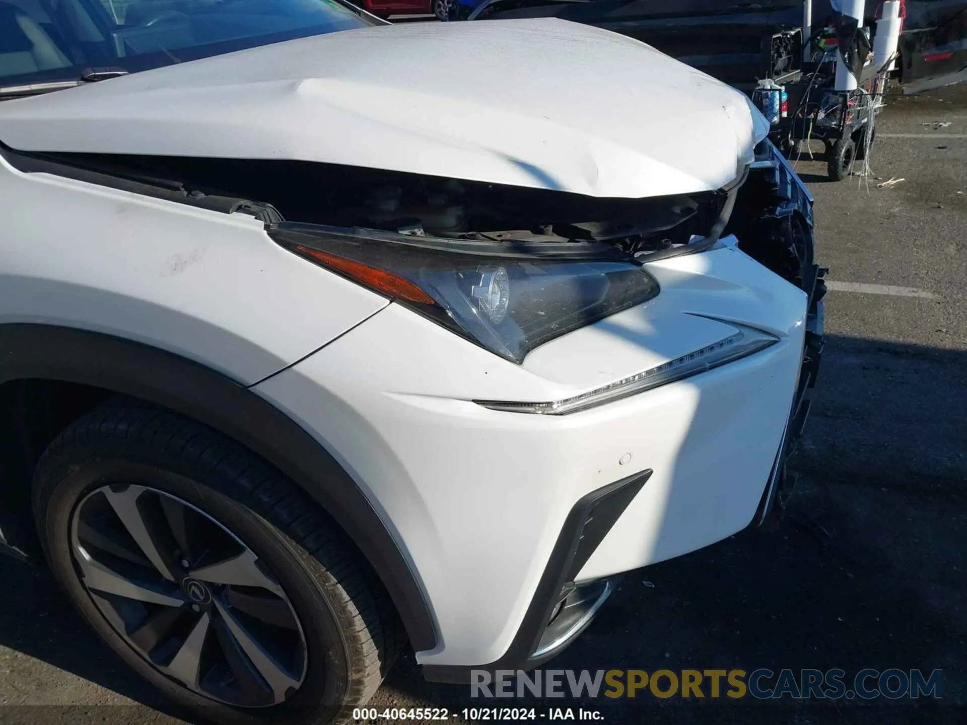 17 Фотография поврежденного автомобиля JTJBARBZ5K2194227 LEXUS NX 300 2019