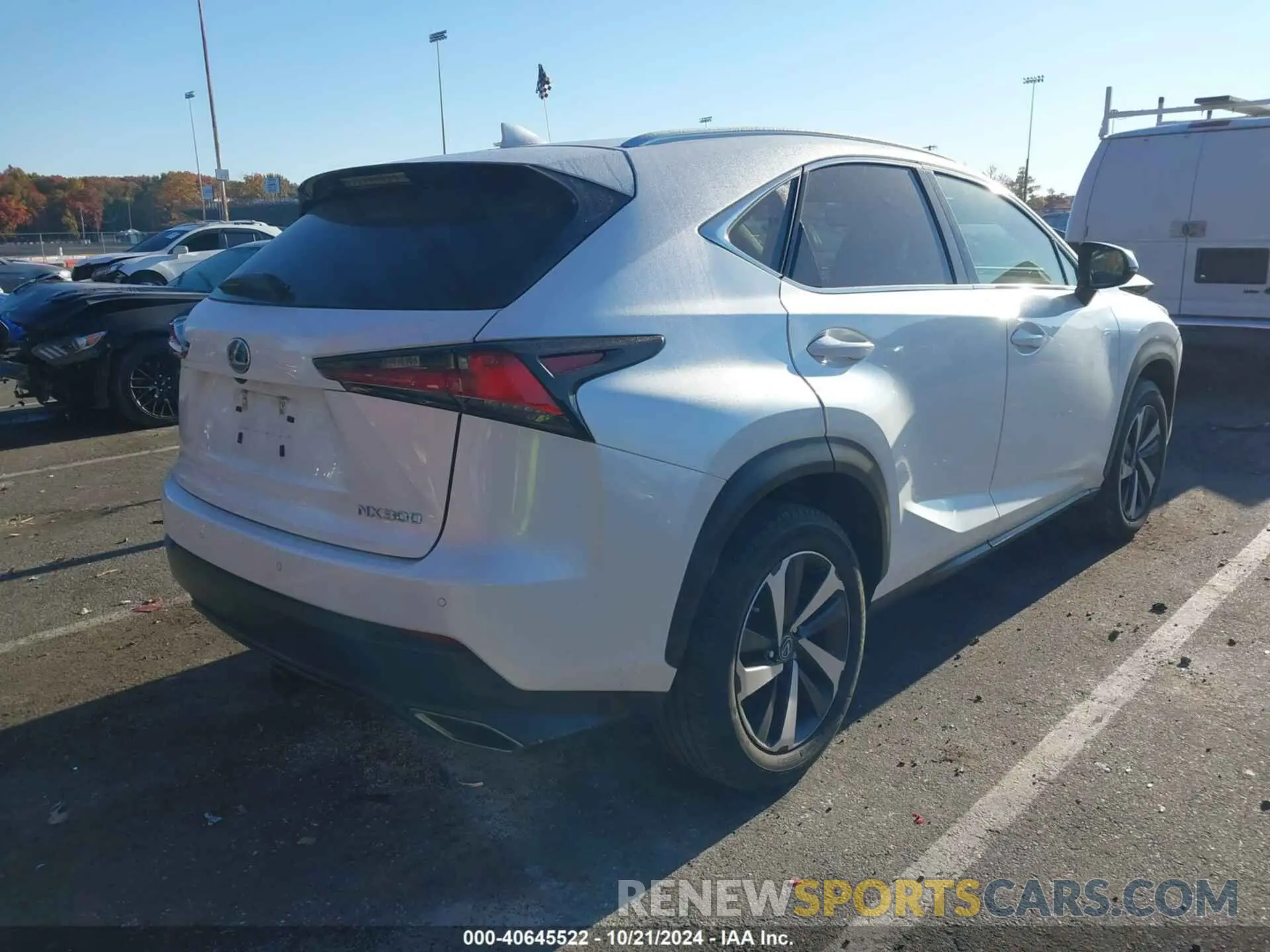 4 Фотография поврежденного автомобиля JTJBARBZ5K2194227 LEXUS NX 300 2019