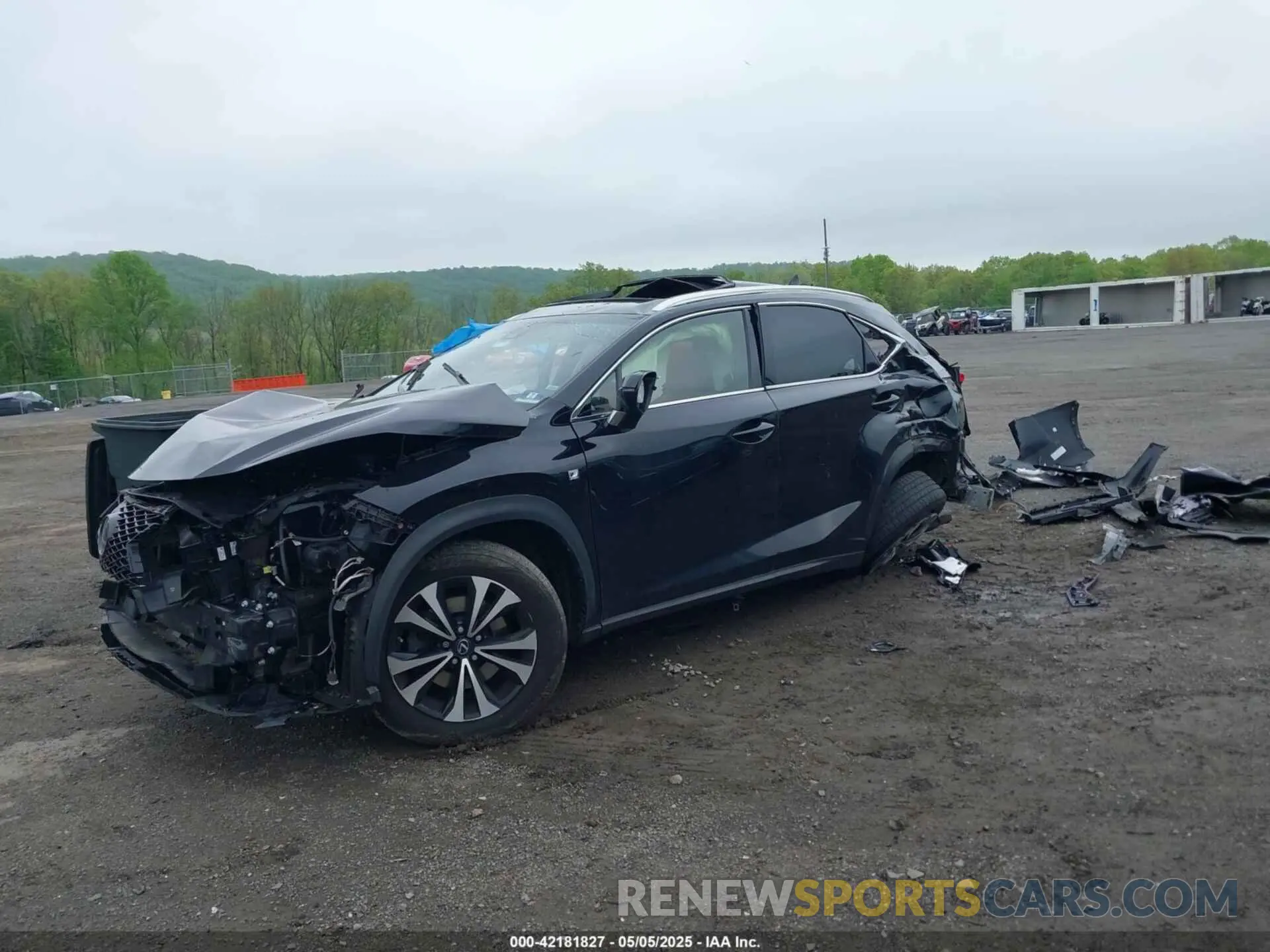 2 Photograph of a damaged car JTJBARBZ7K2205471 LEXUS NX 300 2019