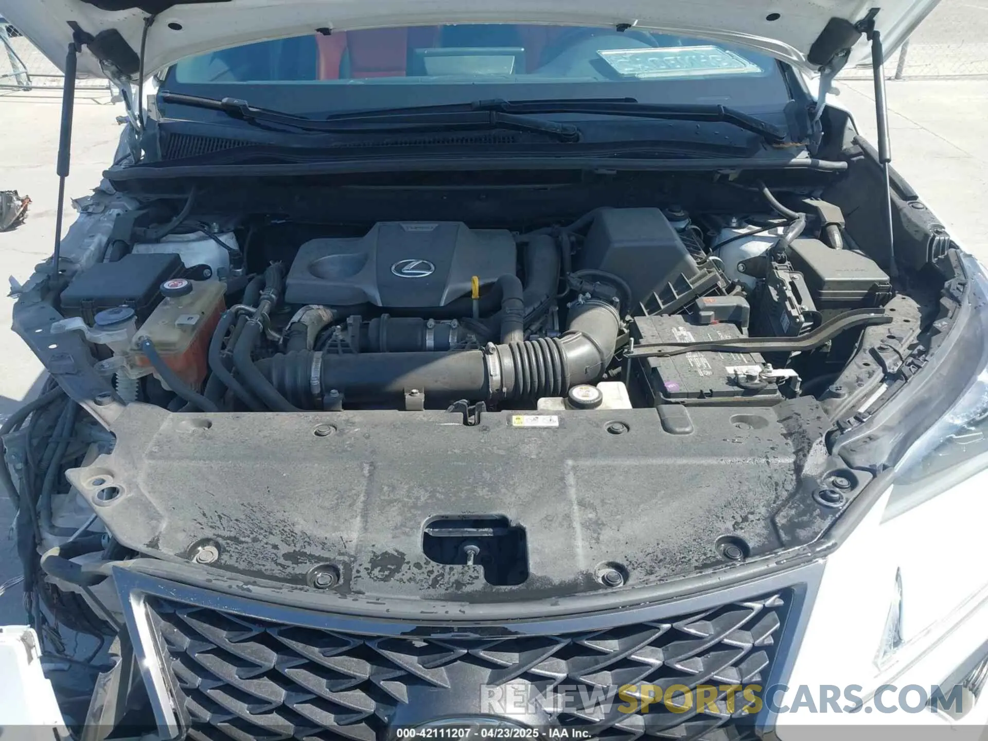 10 Фотография поврежденного автомобиля JTJBARBZ8K2192651 LEXUS NX 300 2019