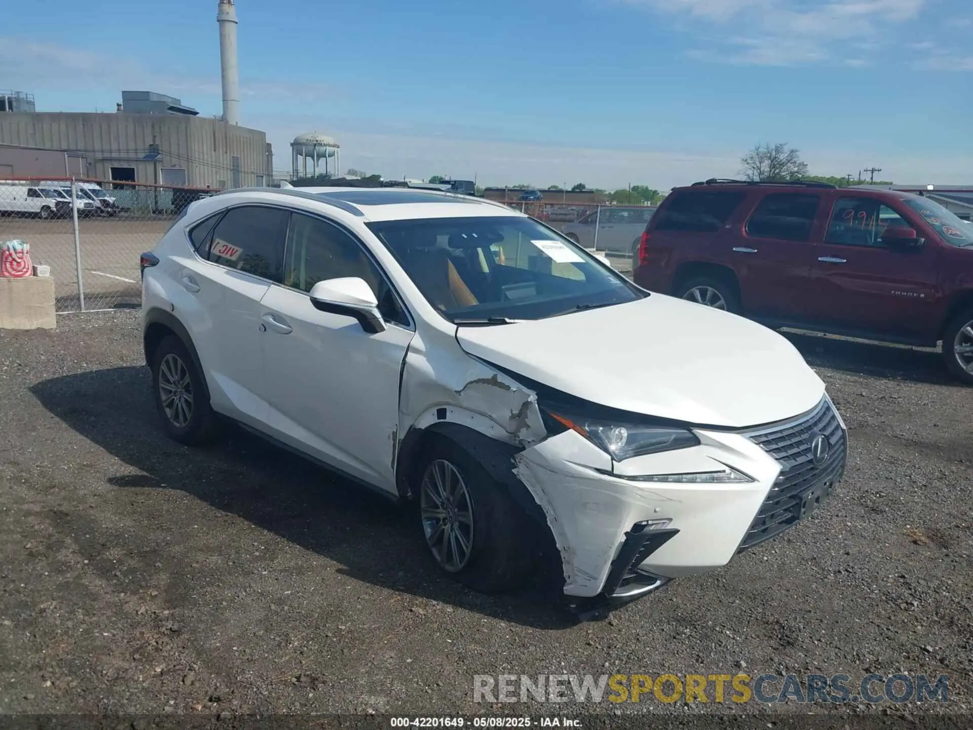1 Photograph of a damaged car JTJBARBZ8K2200862 LEXUS NX 300 2019