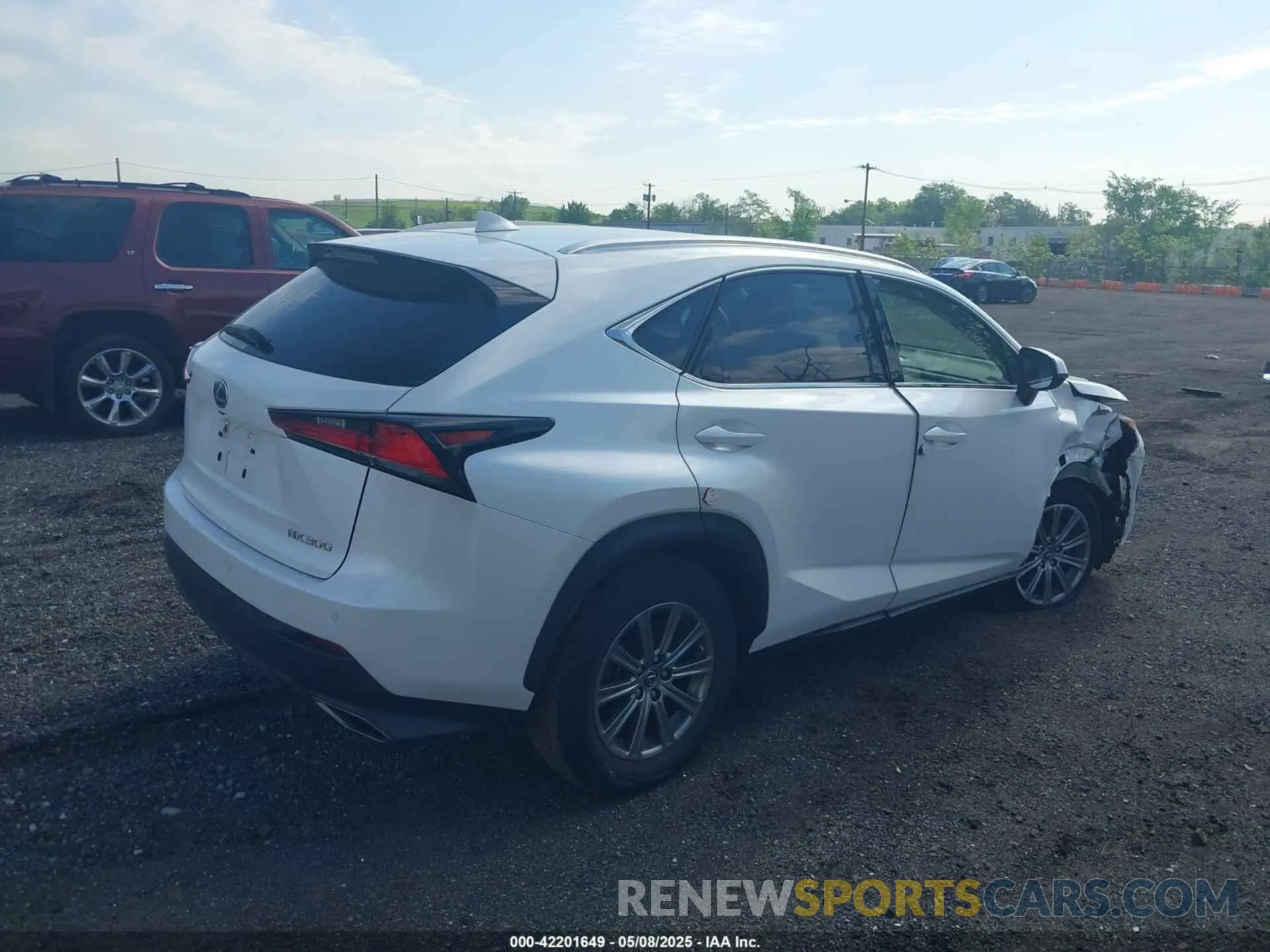 4 Photograph of a damaged car JTJBARBZ8K2200862 LEXUS NX 300 2019