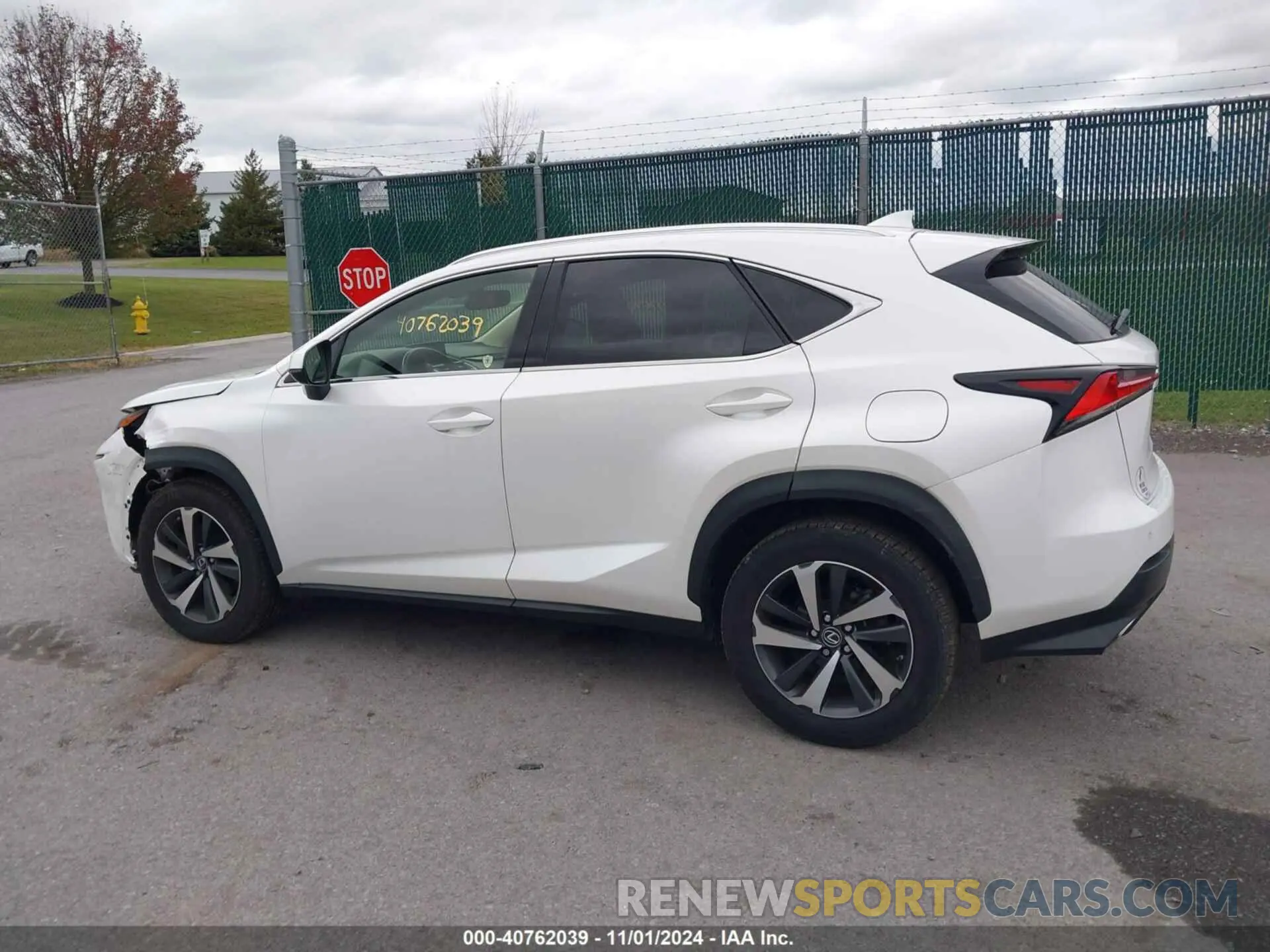 14 Photograph of a damaged car JTJBARBZ8K2204152 LEXUS NX 300 2019