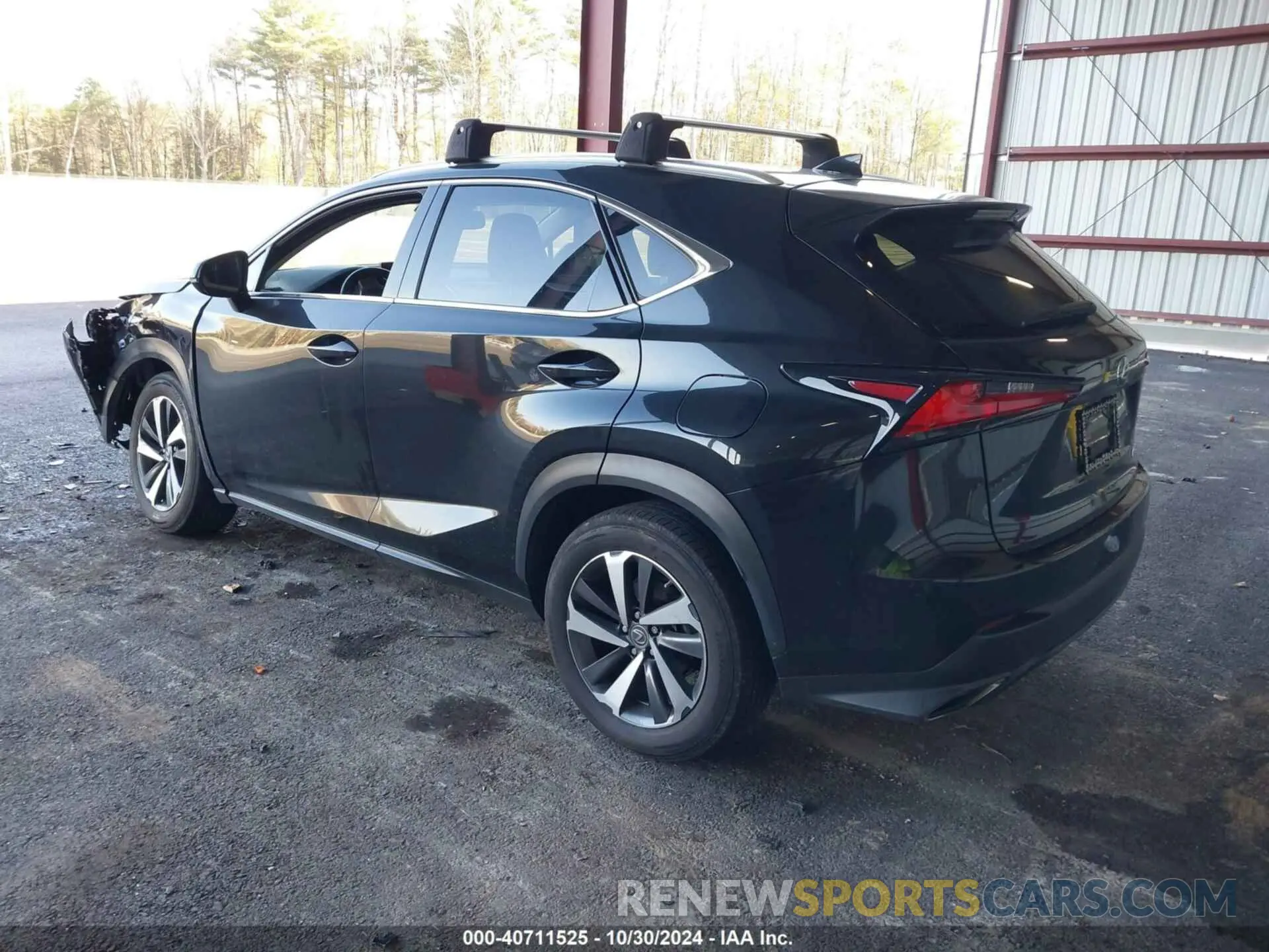3 Фотография поврежденного автомобиля JTJBARBZXK2187063 LEXUS NX 300 2019