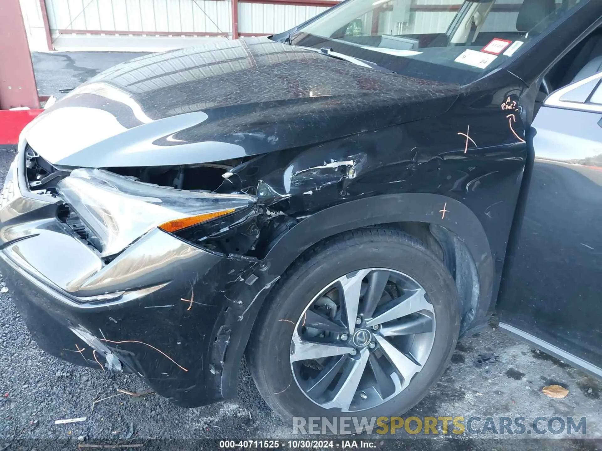 6 Фотография поврежденного автомобиля JTJBARBZXK2187063 LEXUS NX 300 2019