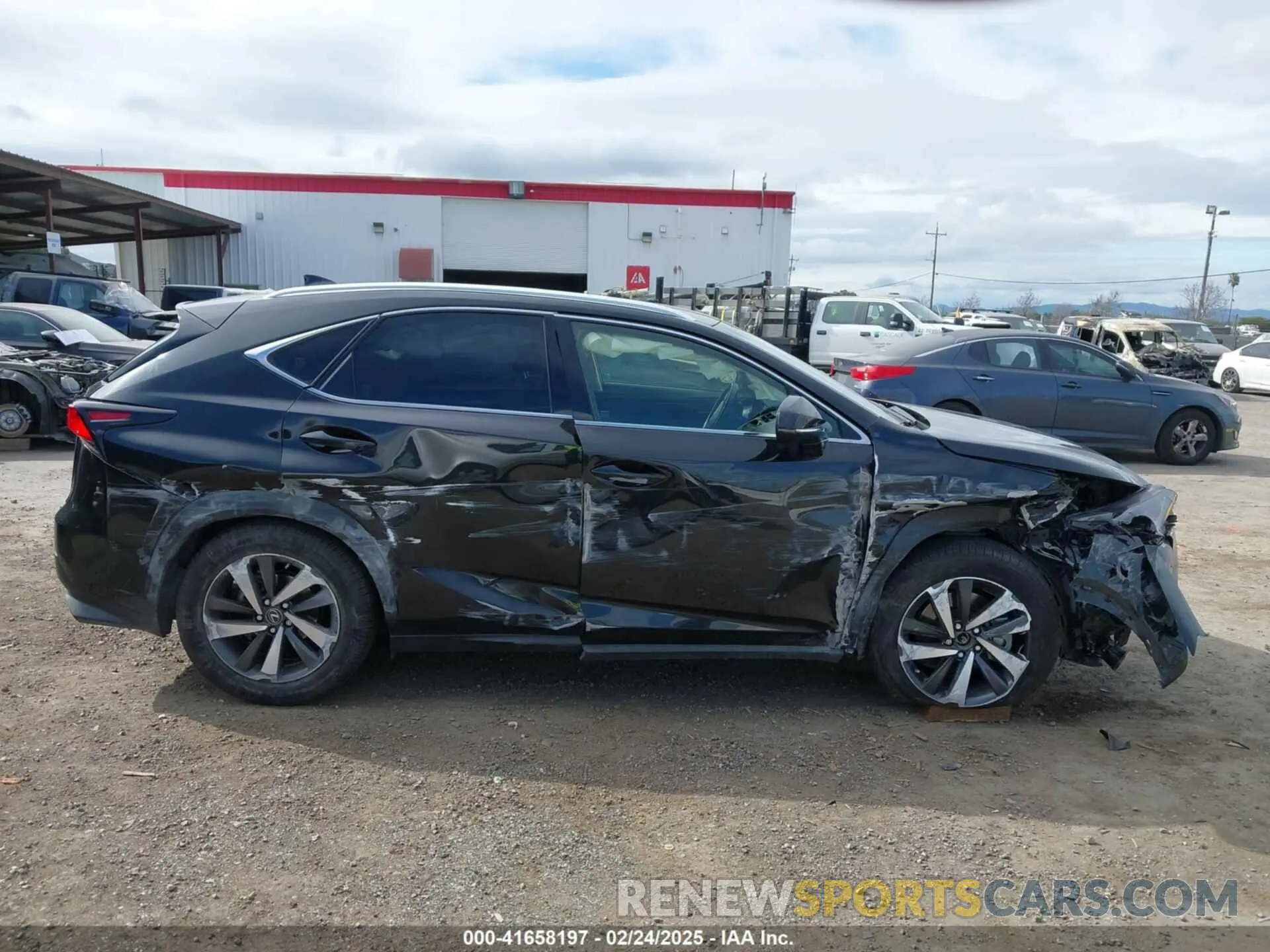 13 Фотография поврежденного автомобиля JTJYARBZ0K2152235 LEXUS NX 300 2019