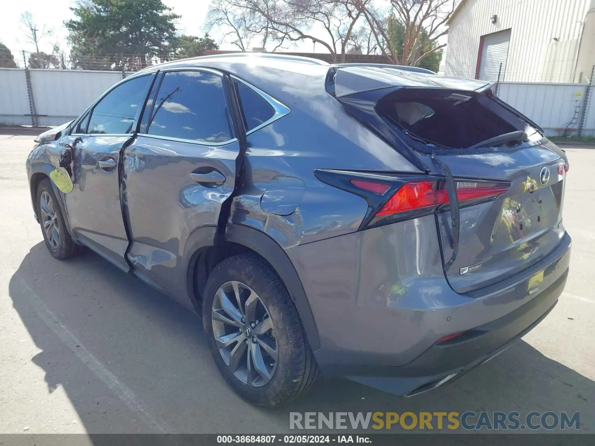 3 Photograph of a damaged car JTJYARBZ1K2138683 LEXUS NX 300 2019