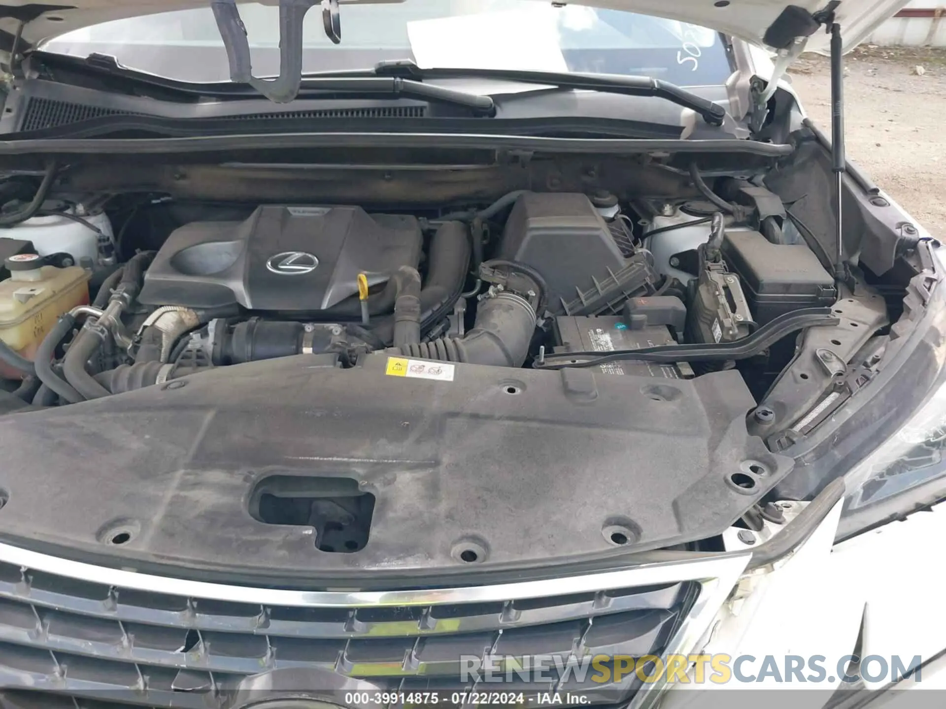 10 Photograph of a damaged car JTJYARBZ3K2125028 LEXUS NX 300 2019