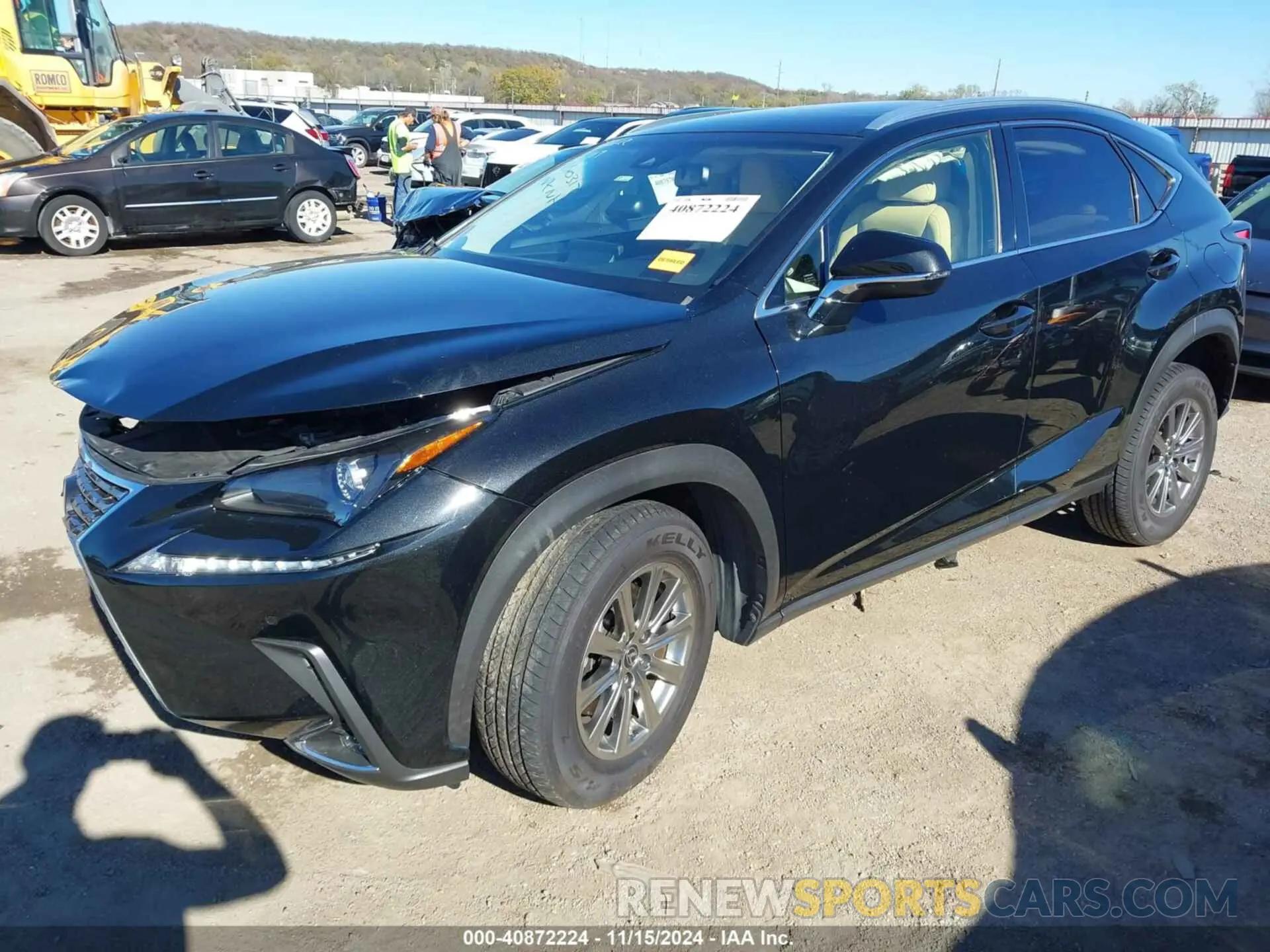 2 Фотография поврежденного автомобиля JTJYARBZ4K2148740 LEXUS NX 300 2019