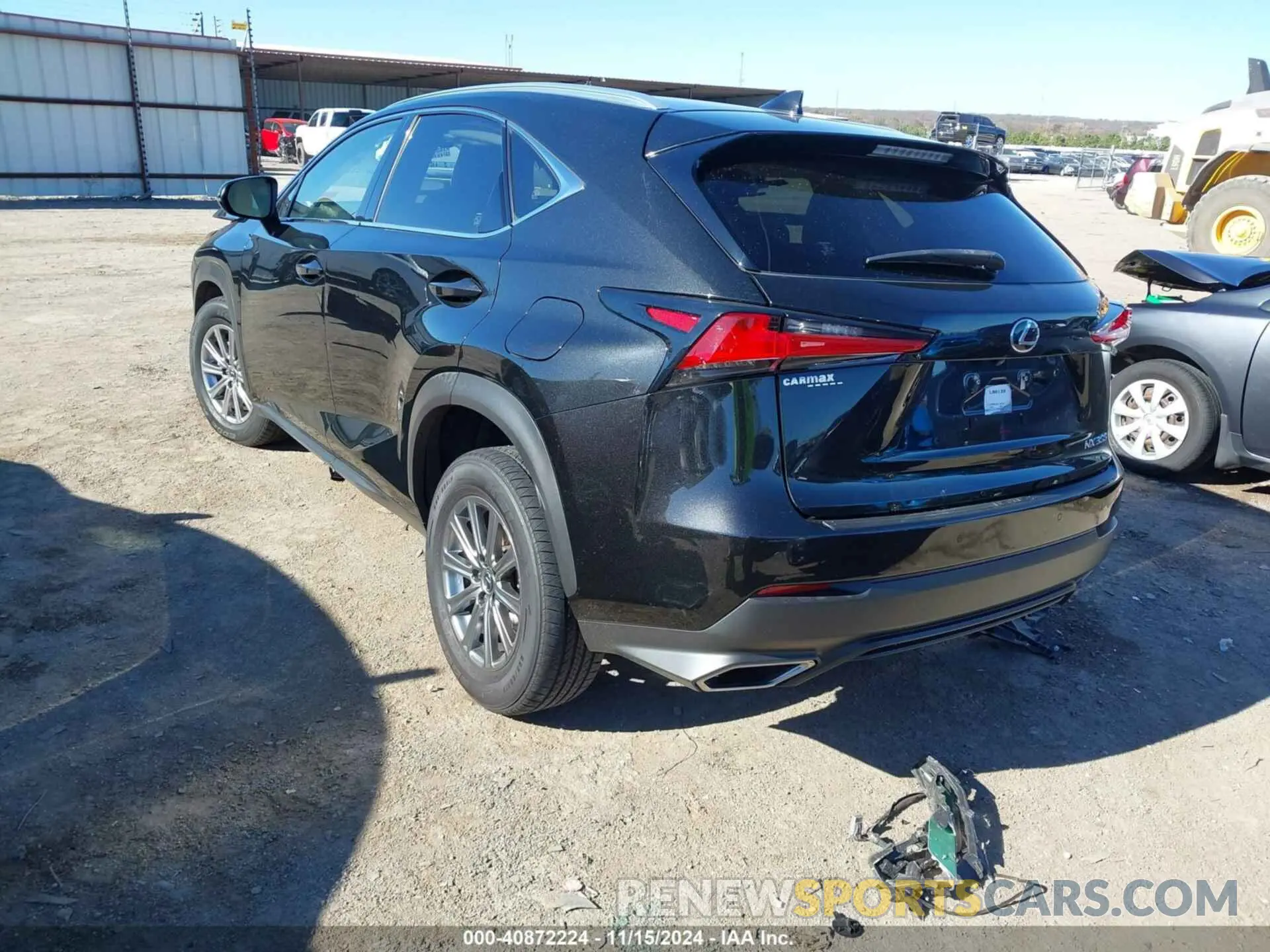 3 Фотография поврежденного автомобиля JTJYARBZ4K2148740 LEXUS NX 300 2019