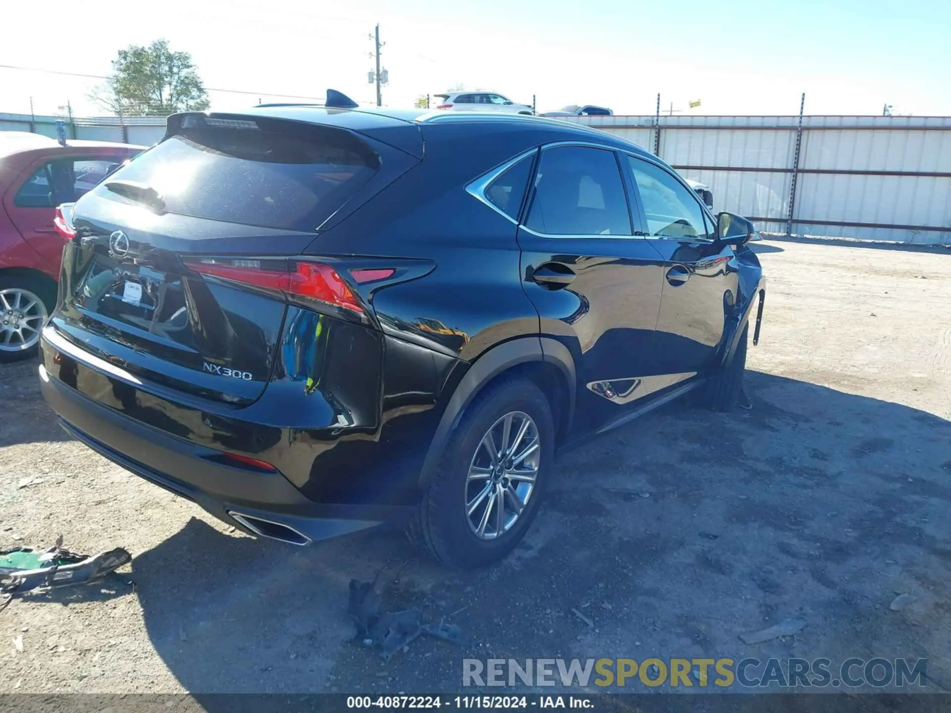 4 Фотография поврежденного автомобиля JTJYARBZ4K2148740 LEXUS NX 300 2019