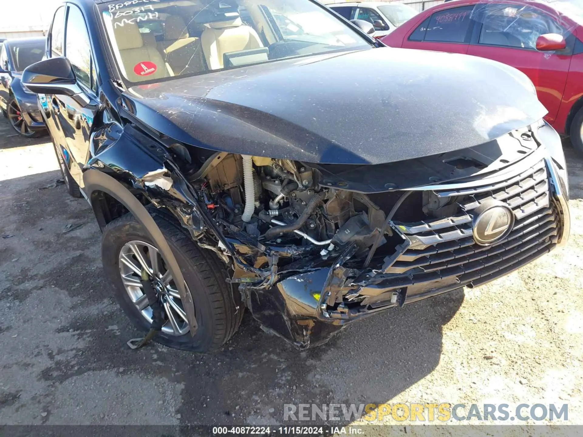 6 Фотография поврежденного автомобиля JTJYARBZ4K2148740 LEXUS NX 300 2019